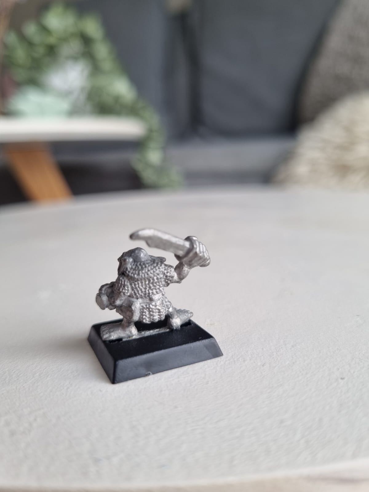 Warhammer fantasy Kev Adams goblin with sword