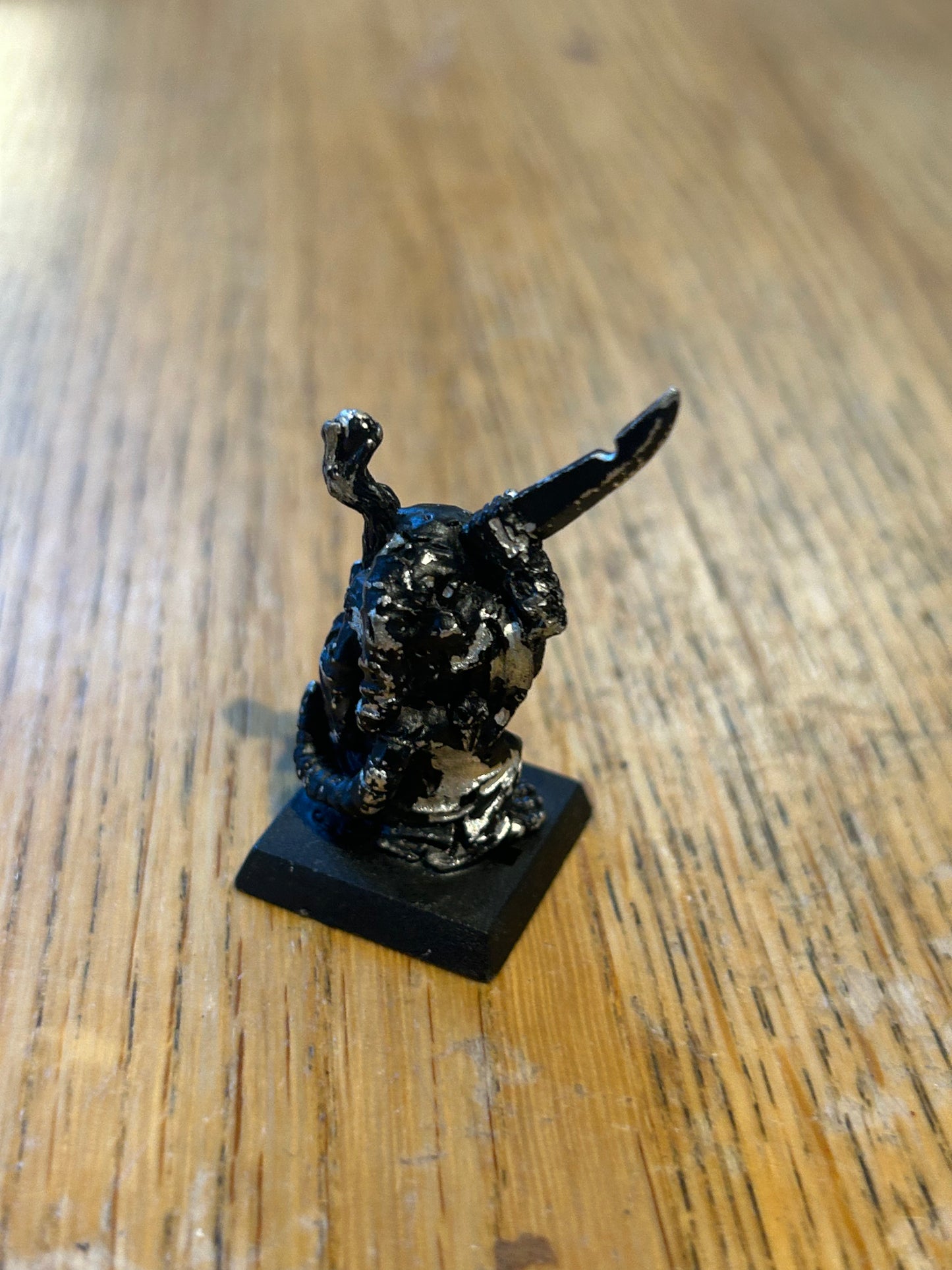 Skaven Plague Monk Warhammer Fantasy Marauder miniatures (his nose is a little flattened I believe)
