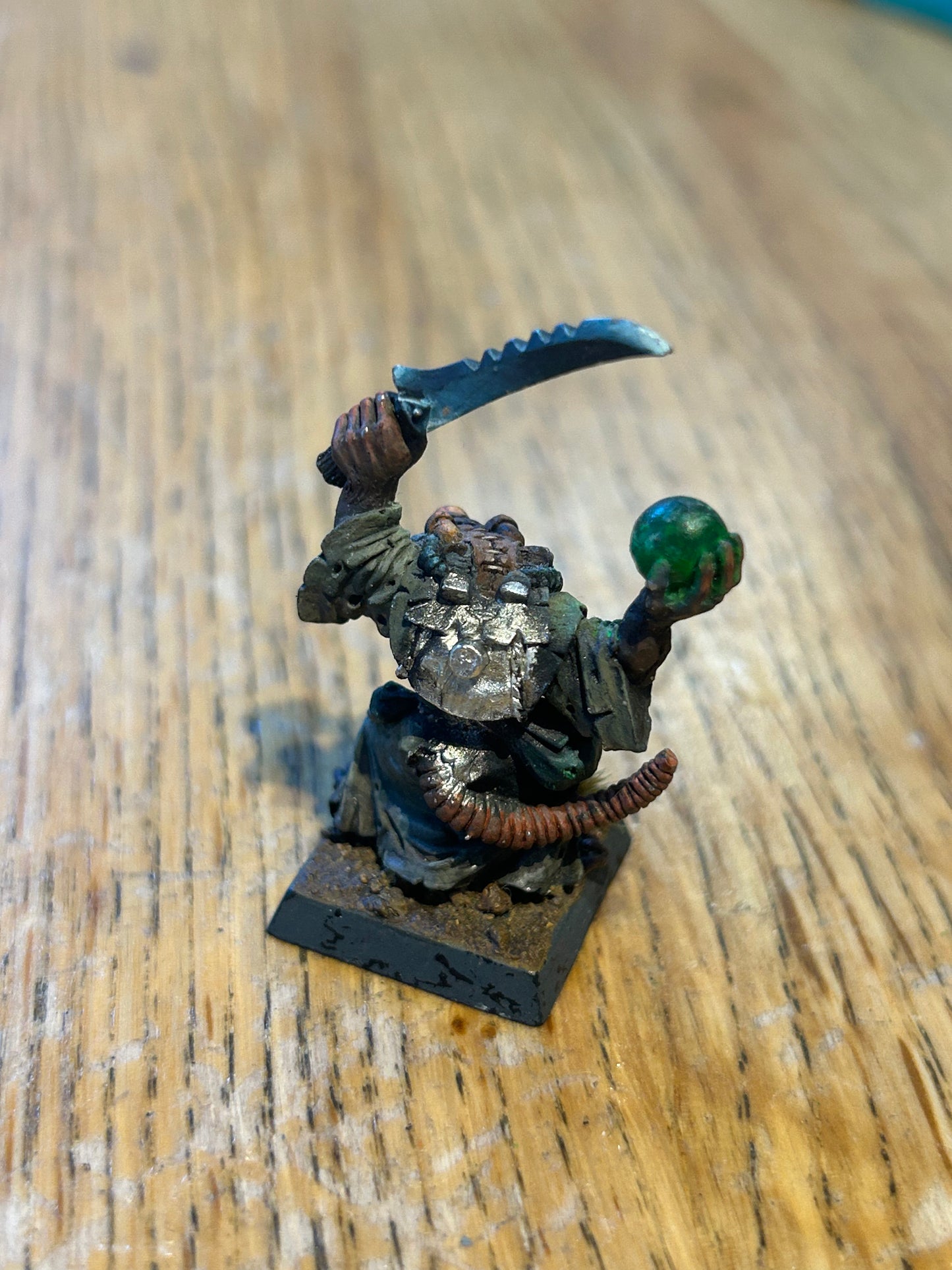 Warhammer fantasy skaven poison wind globadier metal (no backpack)