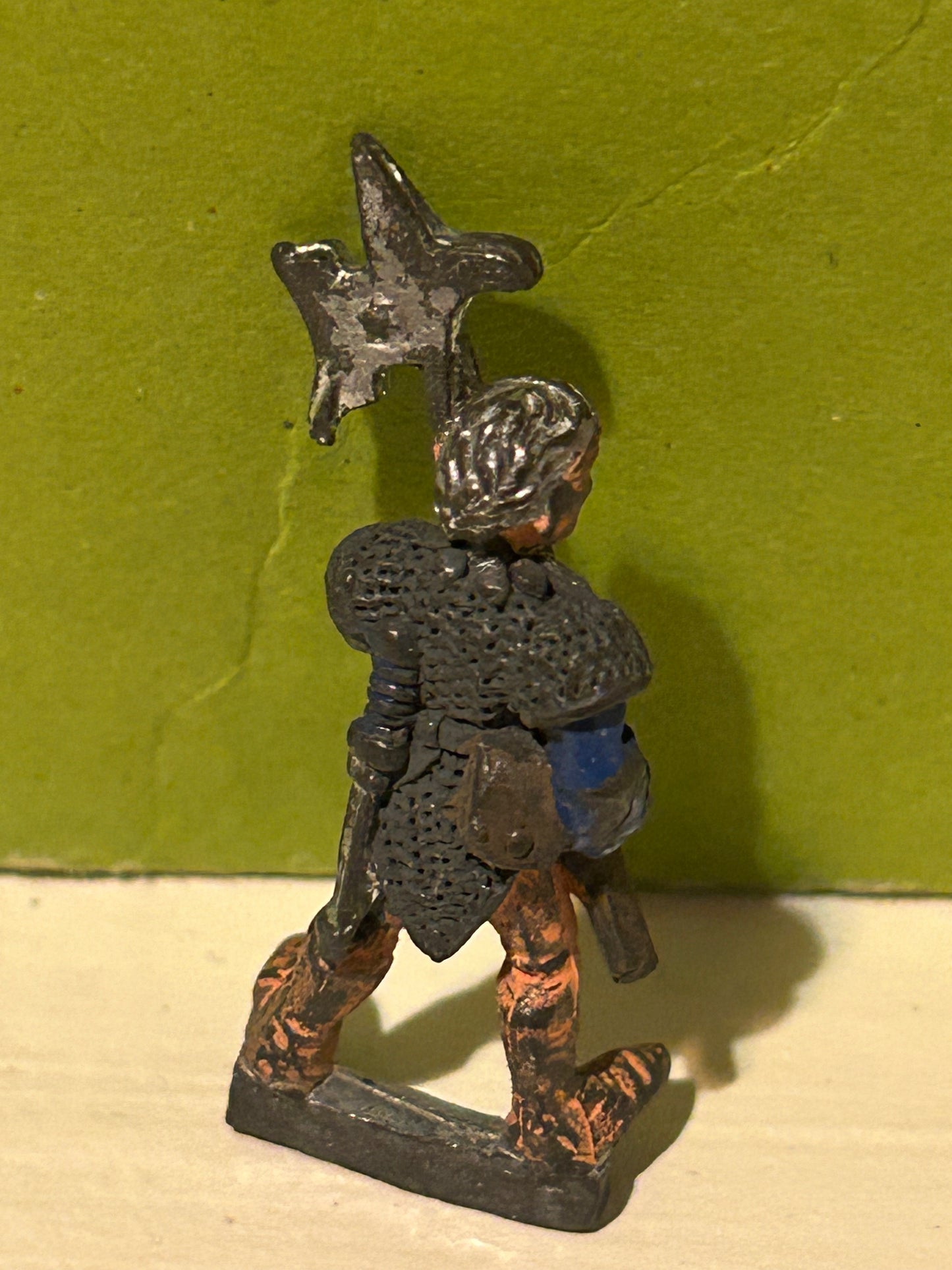 Citadel Warhammer classic 80s LOTR ME31 Silvan Elf of Mirkwood with axe