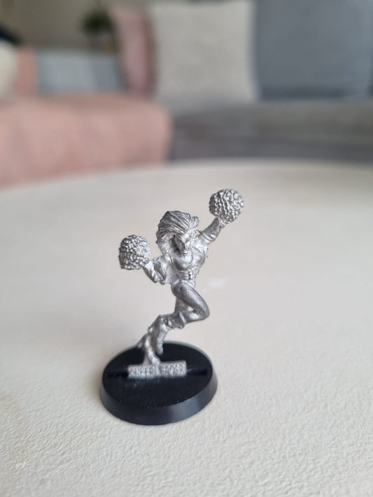 BLOOD BOWL ELF CHEERLEADER Metal Wood Elves Team Bloodbowl 1980s