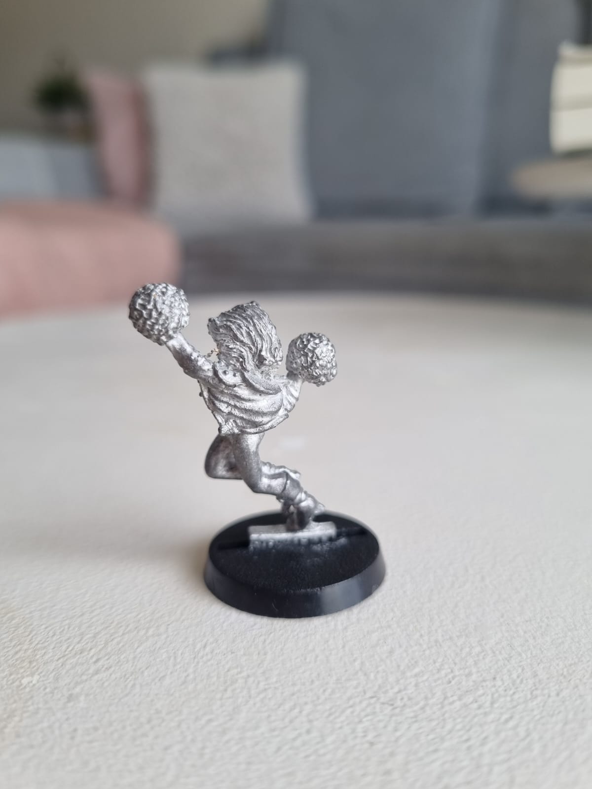 BLOOD BOWL ELF CHEERLEADER Metal Wood Elves Team Bloodbowl 1980s