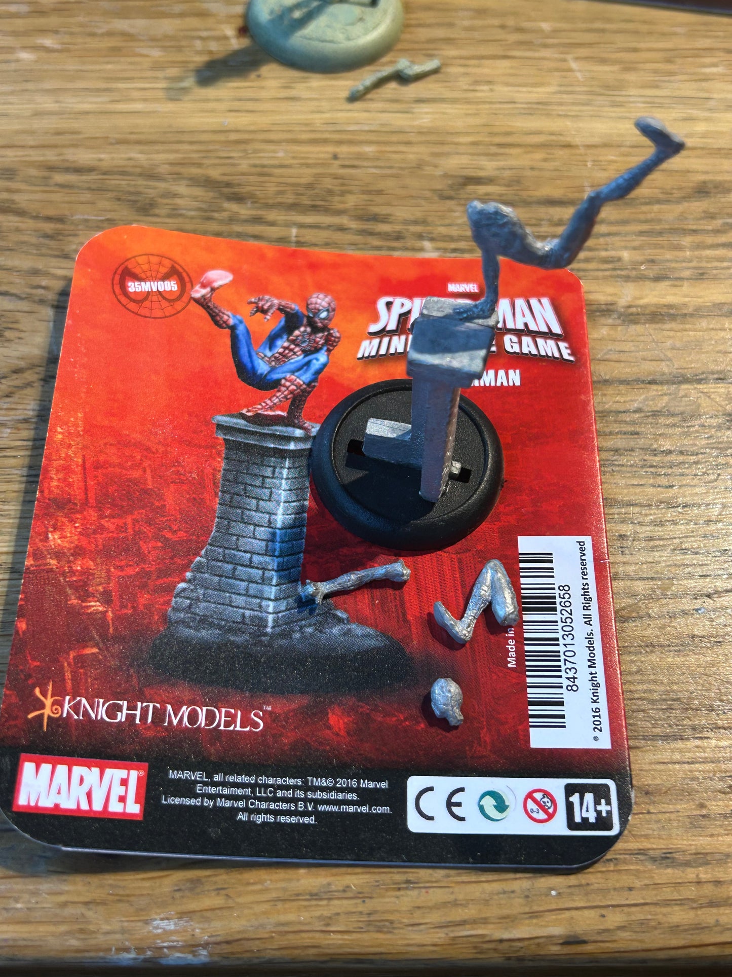 Knight Models Marvel Universe Miniatures Game spider-man