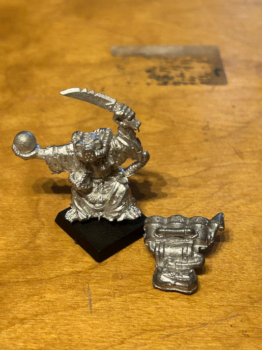 Warhammer fantasy skaven poison wind globadier metal