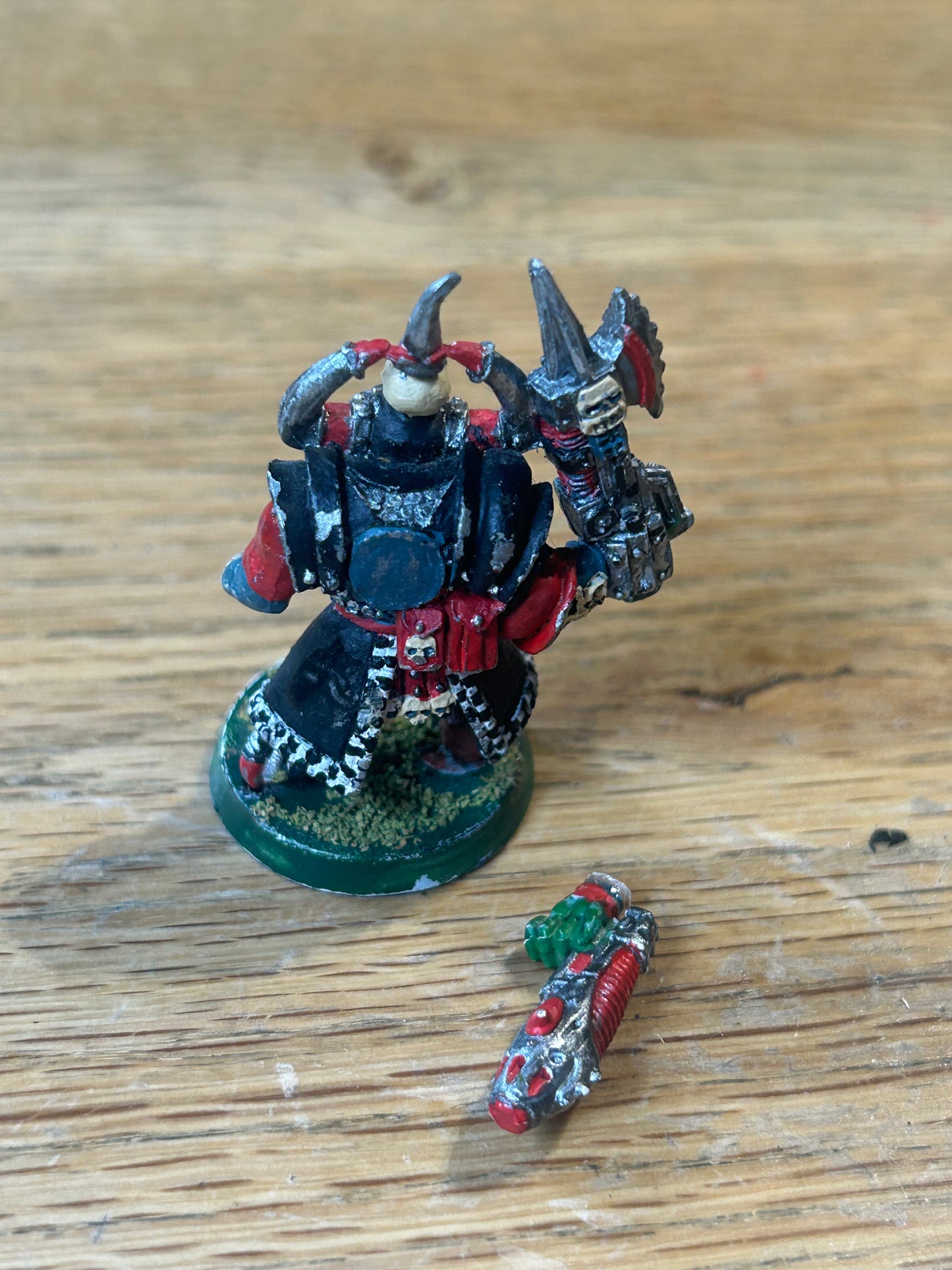 GW 40k Space Ork Goff Nob 3 - 070801/01 - Metal, OOP, Oldhammer