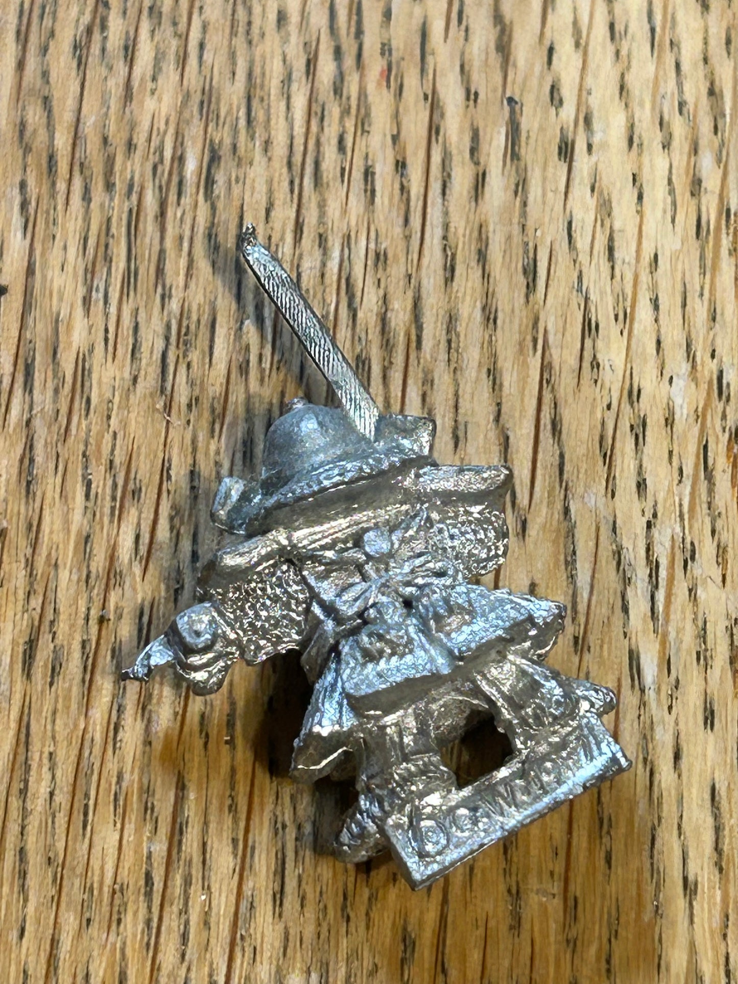 Dwarf Samurai (Rashasawa) metal 1980’s Adventurer Warhammer Games Workshop
