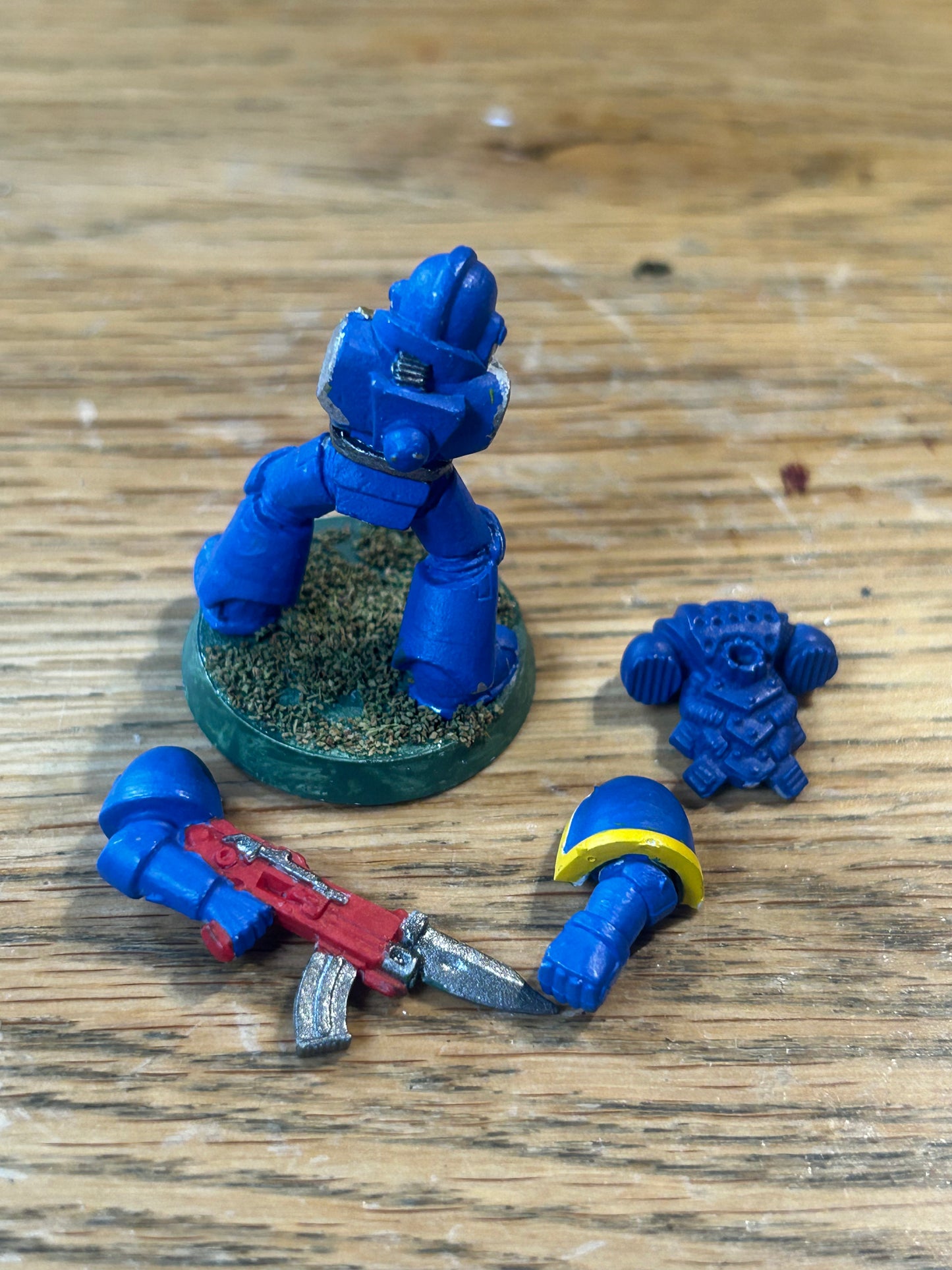 Classic Space Marine - tactical marine Warhammer 40K Metal