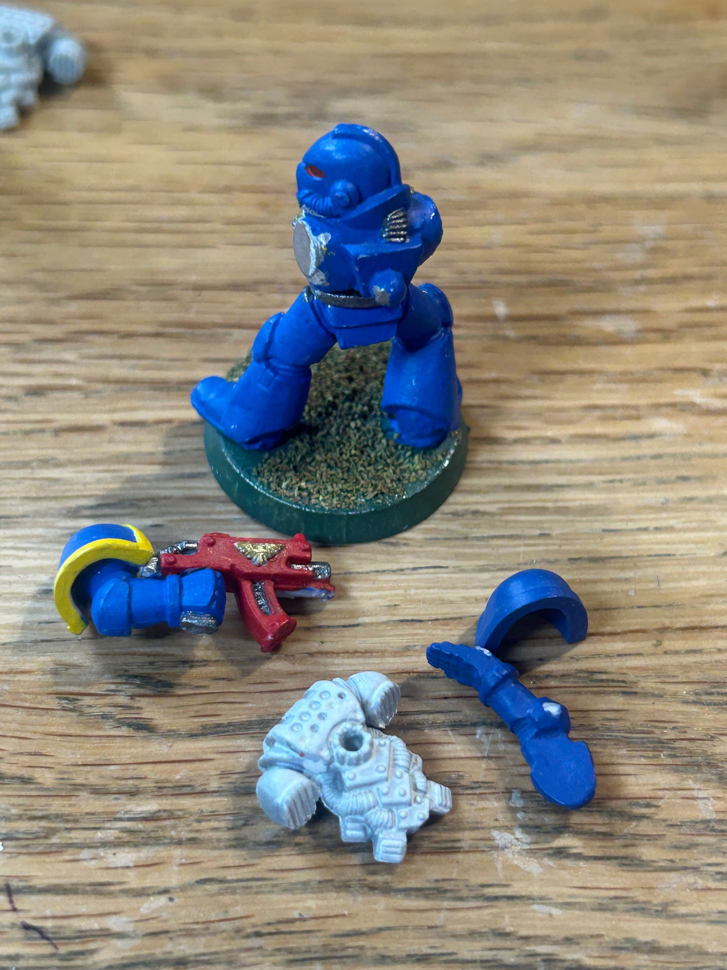 Classic Space Marine - tactical marine Warhammer 40K Metal