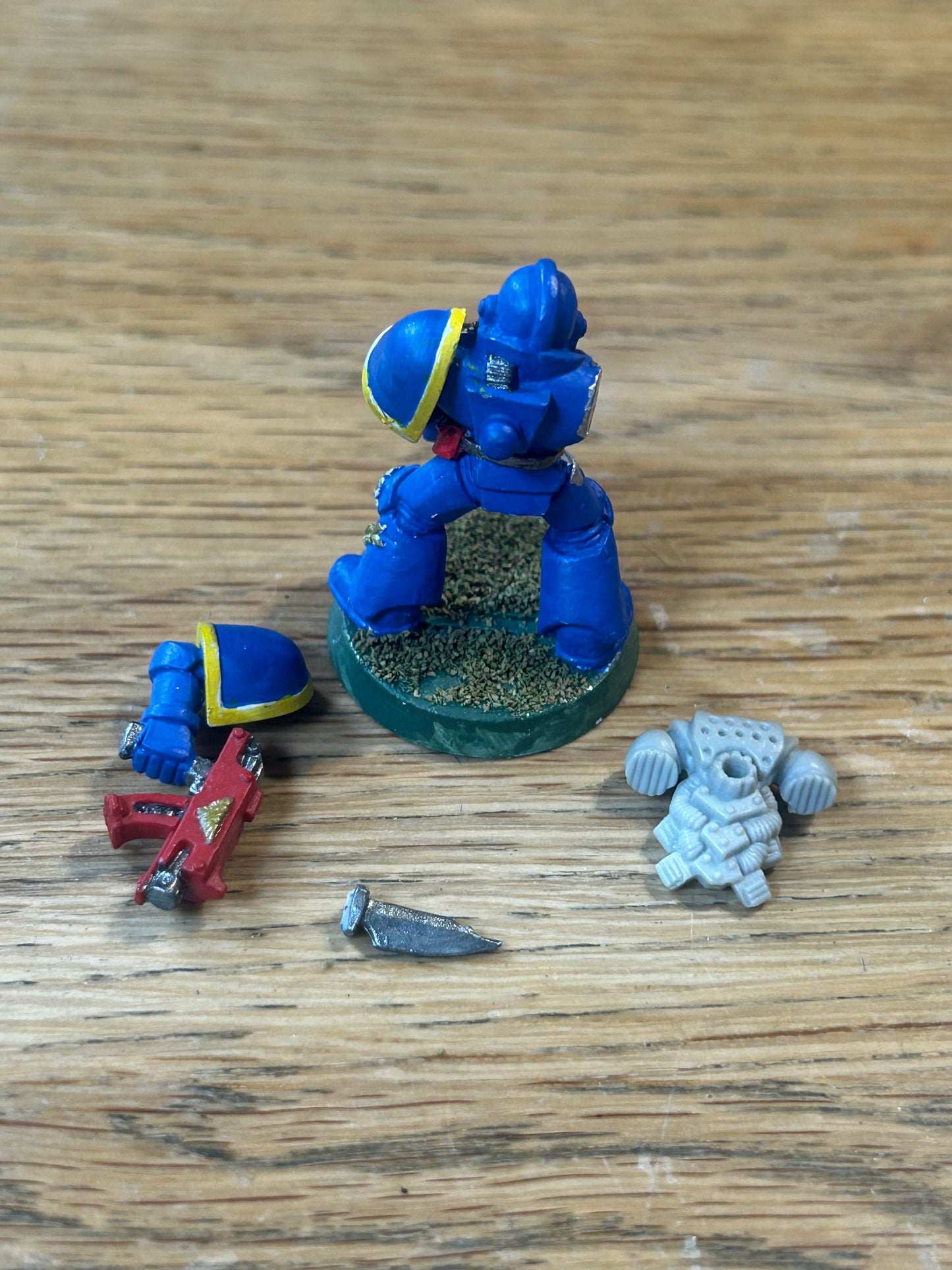 Classic Space Marine - tactical marine Warhammer 40K Metal
