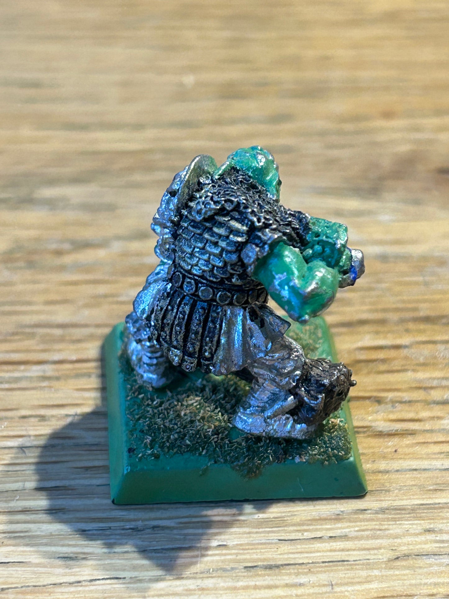 "Bigmouth Blaccug Bonesnapper" 0510 Orc Champion Metal Citadel Oldhammer