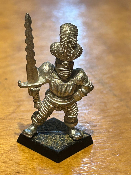 Warhammer fantasy Empire Command Group Reiksguard Hero Captain Metal Old World Fantasy