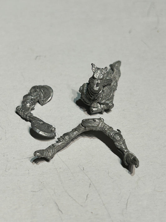 Warhammer fantasy 4043 empire knight white wolf mounted (I will include a suitable horse)