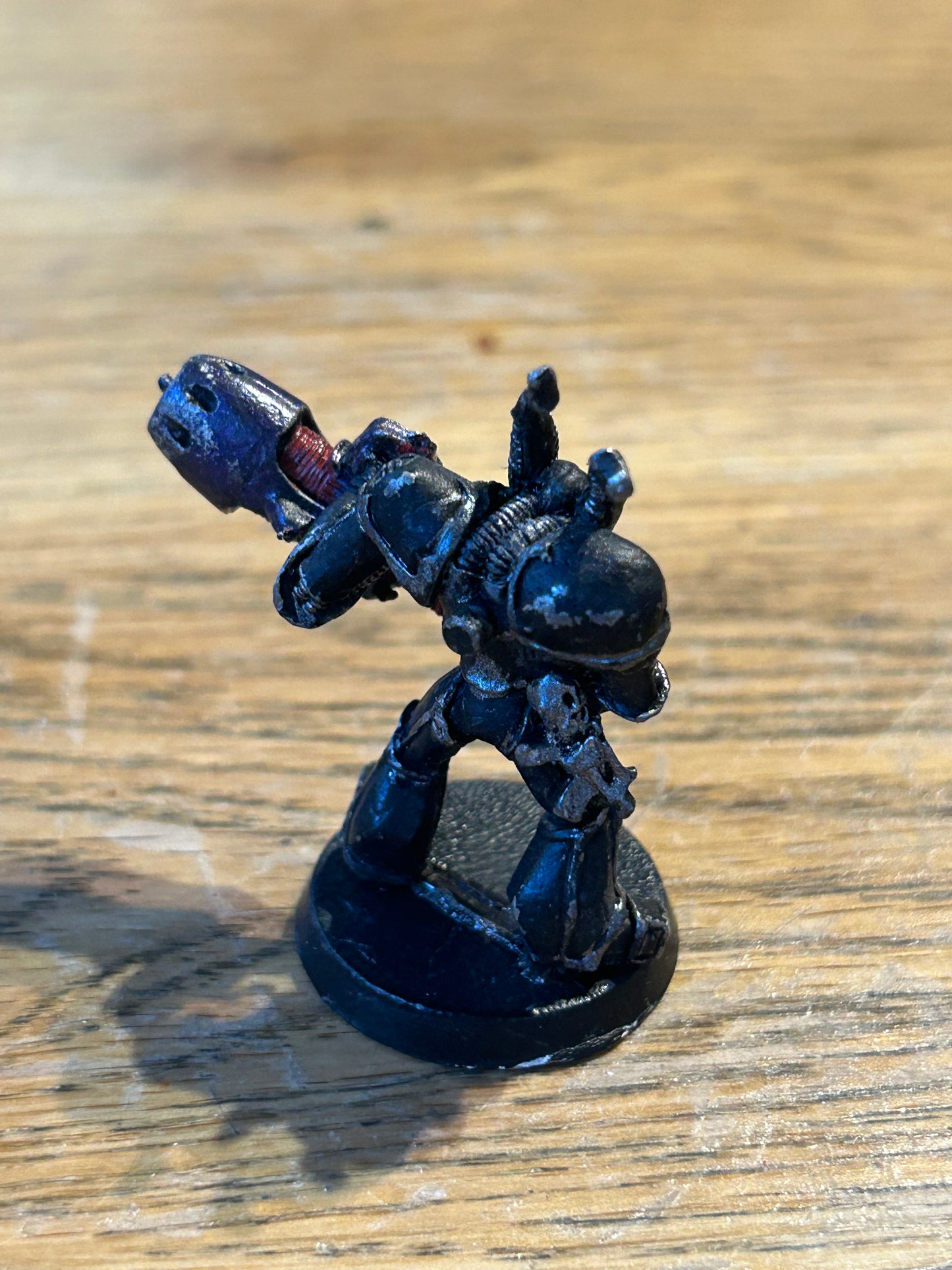 Games Workshop Warhammer 40k Rogue Trader Chaos Renegades Heavy Weapon Heavy Plasma Gun Marine (no backpack)