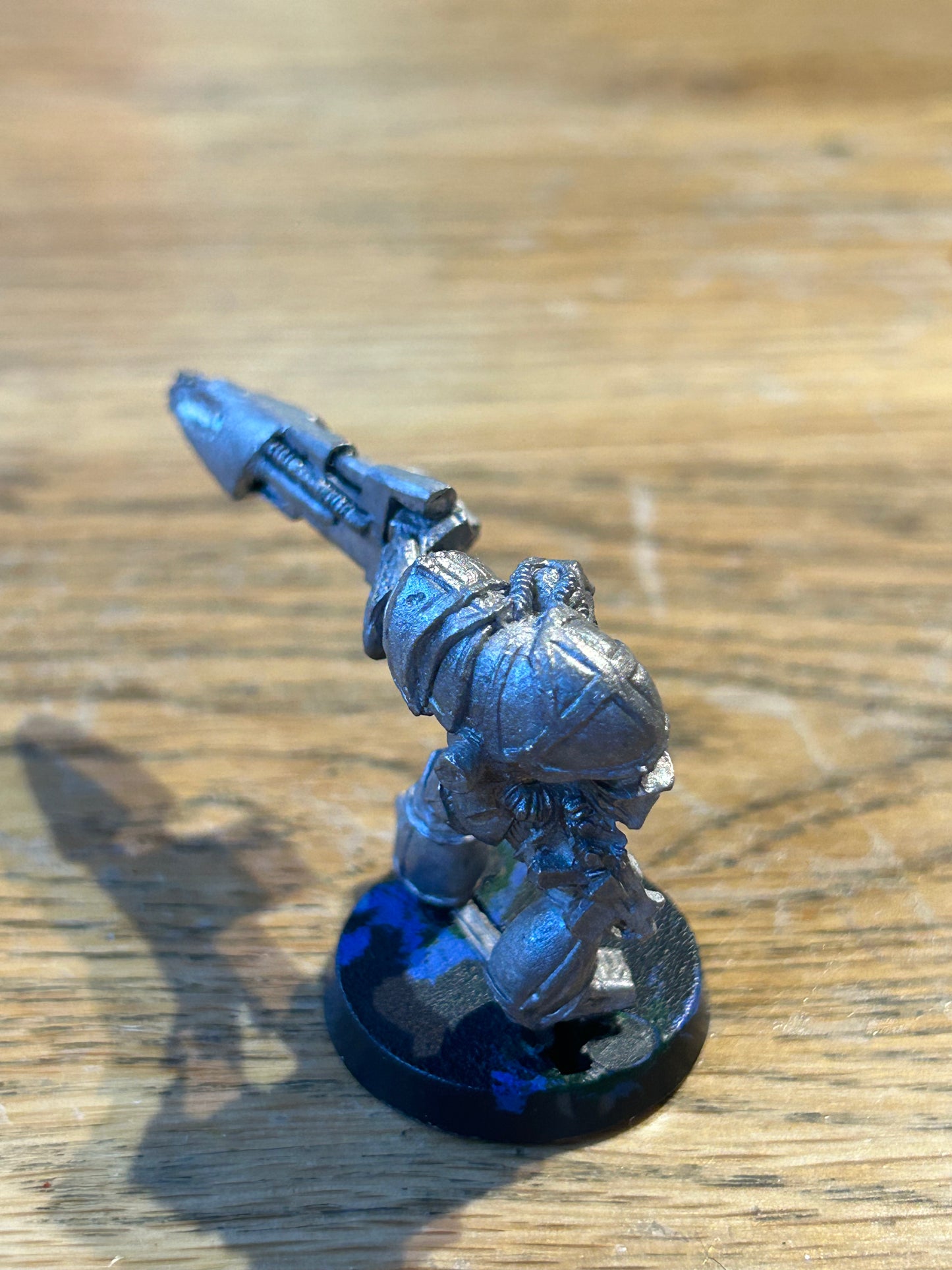 Games Workshop Warhammer 40k Rogue Trader Chaos Renegades Heavy Weapon missile launcher Marine (no backpack)