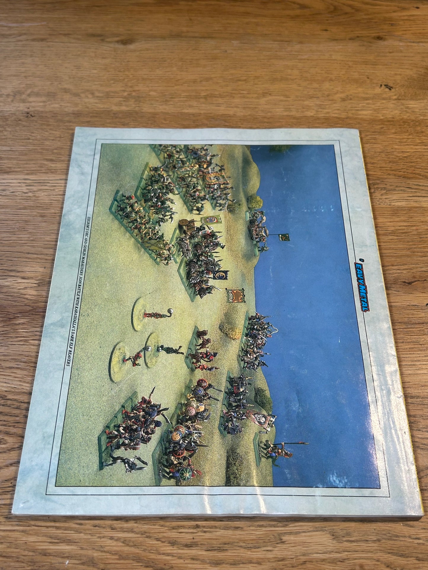 White Dwarf 133 Magazine Games Workshop (some rippling at the bottom of magazine due to moisture)