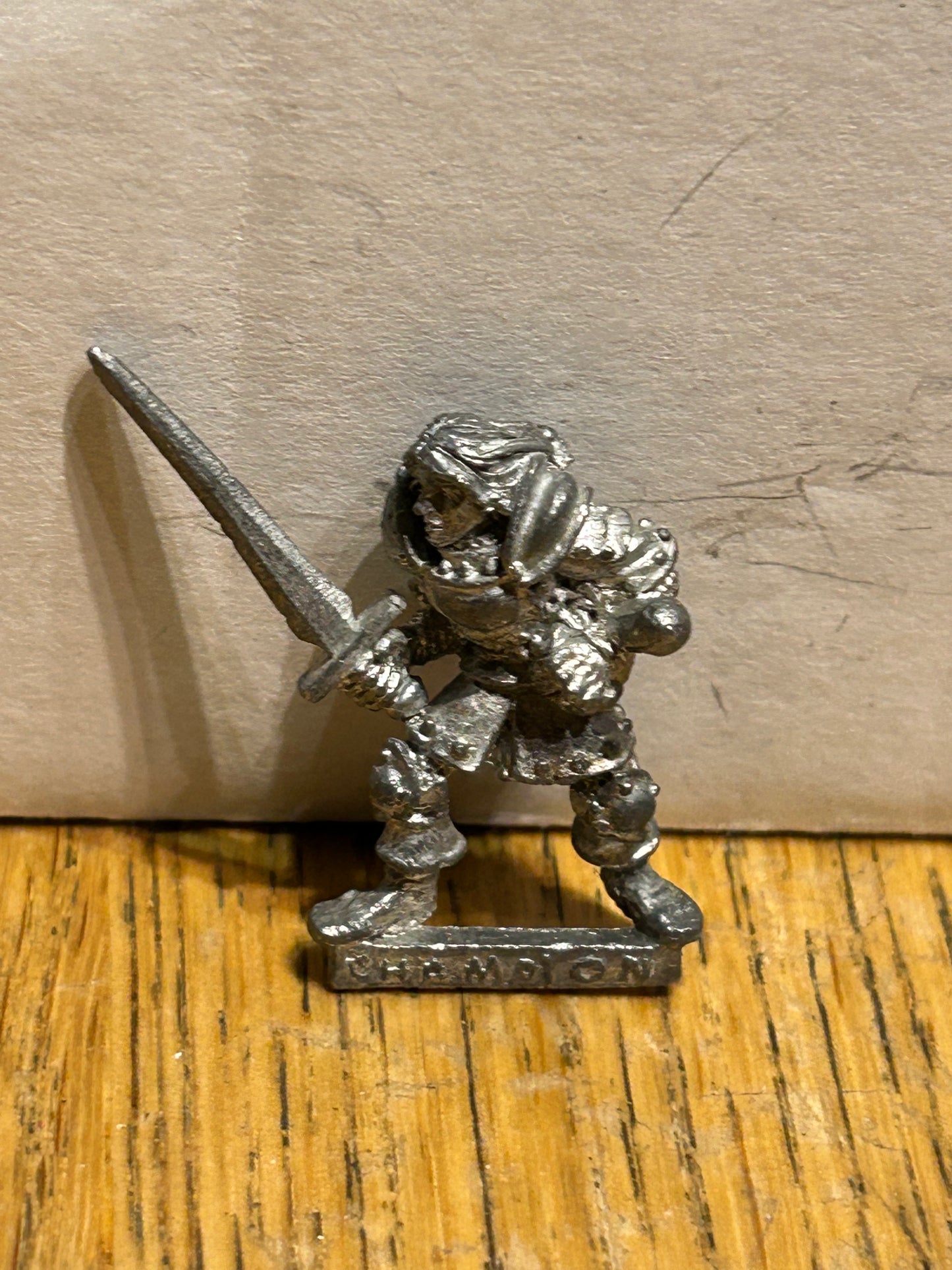 Citadel Miniatures Fighters Aldred Fellblade C01 86-04 Warhammer Games Workshop Mcdeath
