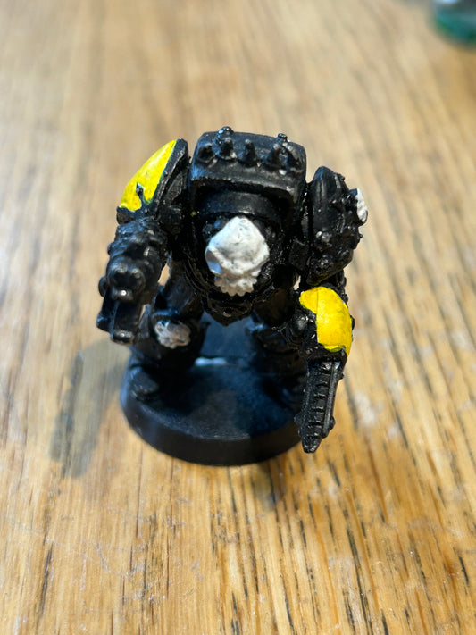 40k Rogue Trader Chaos Space Marine traitor terminator storm bolter and chain fist