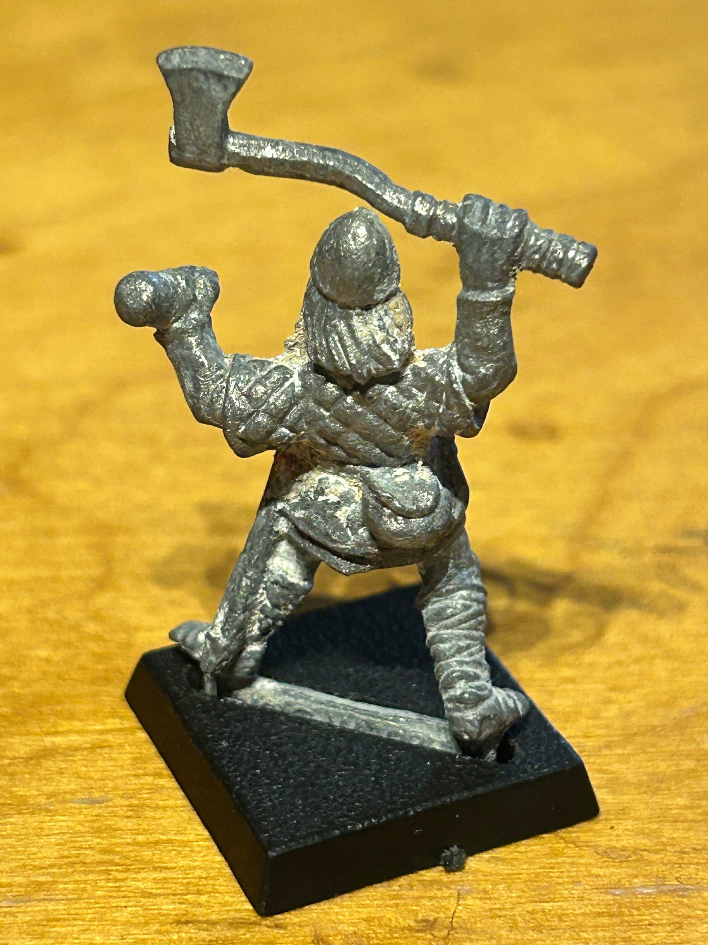 Warhammer Citadel Metal F8 NORSE TRIBESMAN VIKING FIGHTER GRIM AXE 1986