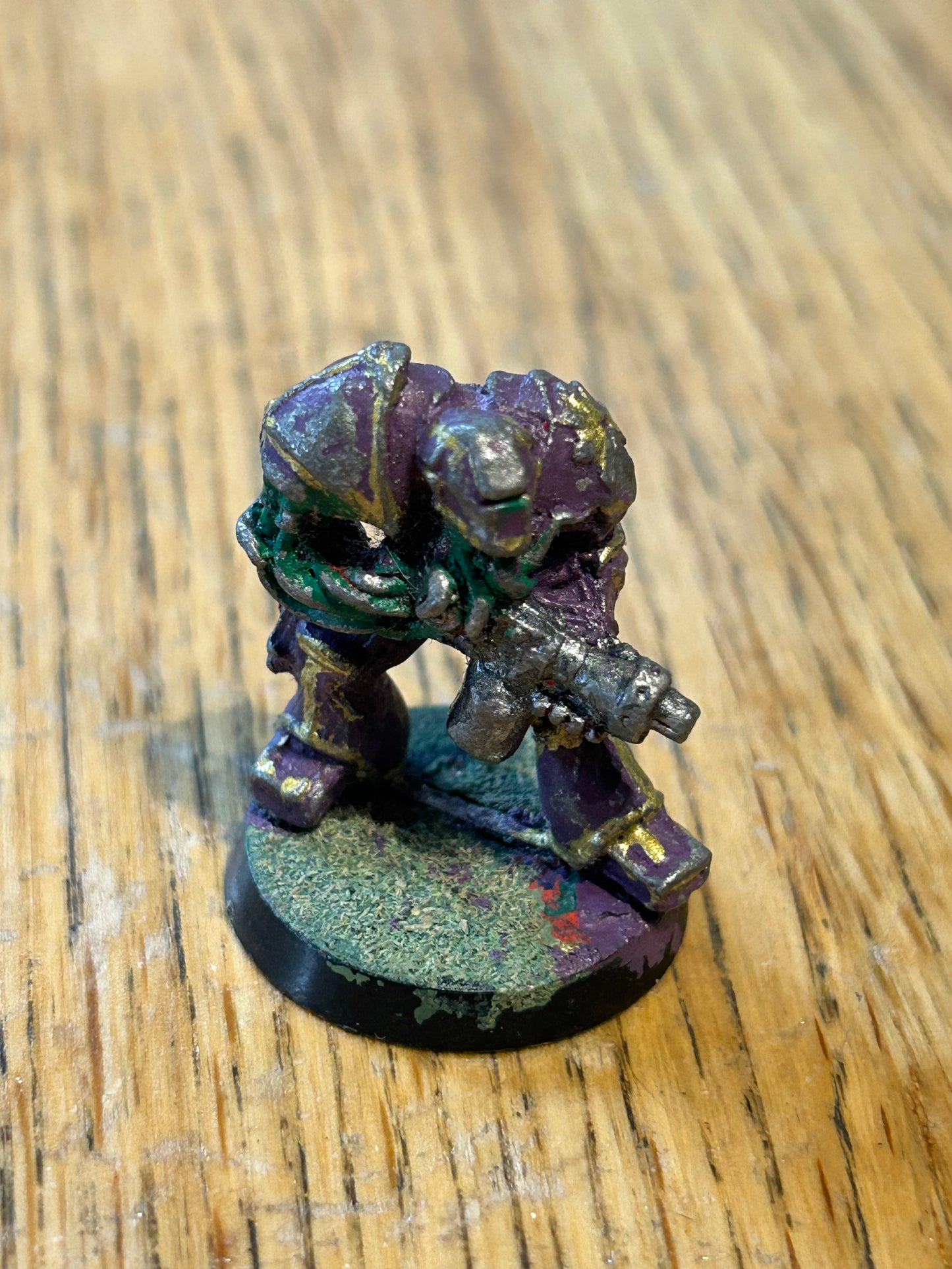 Rogue trader warhammer 40k chaos renegade nurgle tentacle arm and flamer (no backpack)