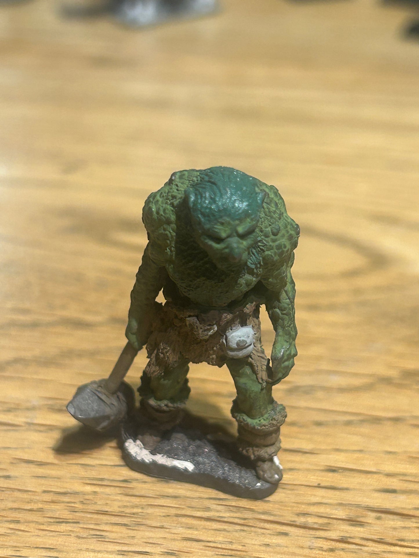 Vintage Asgard preslotta 25mm Fantasy Monsters FM66 “ Large Troll c/w Club “