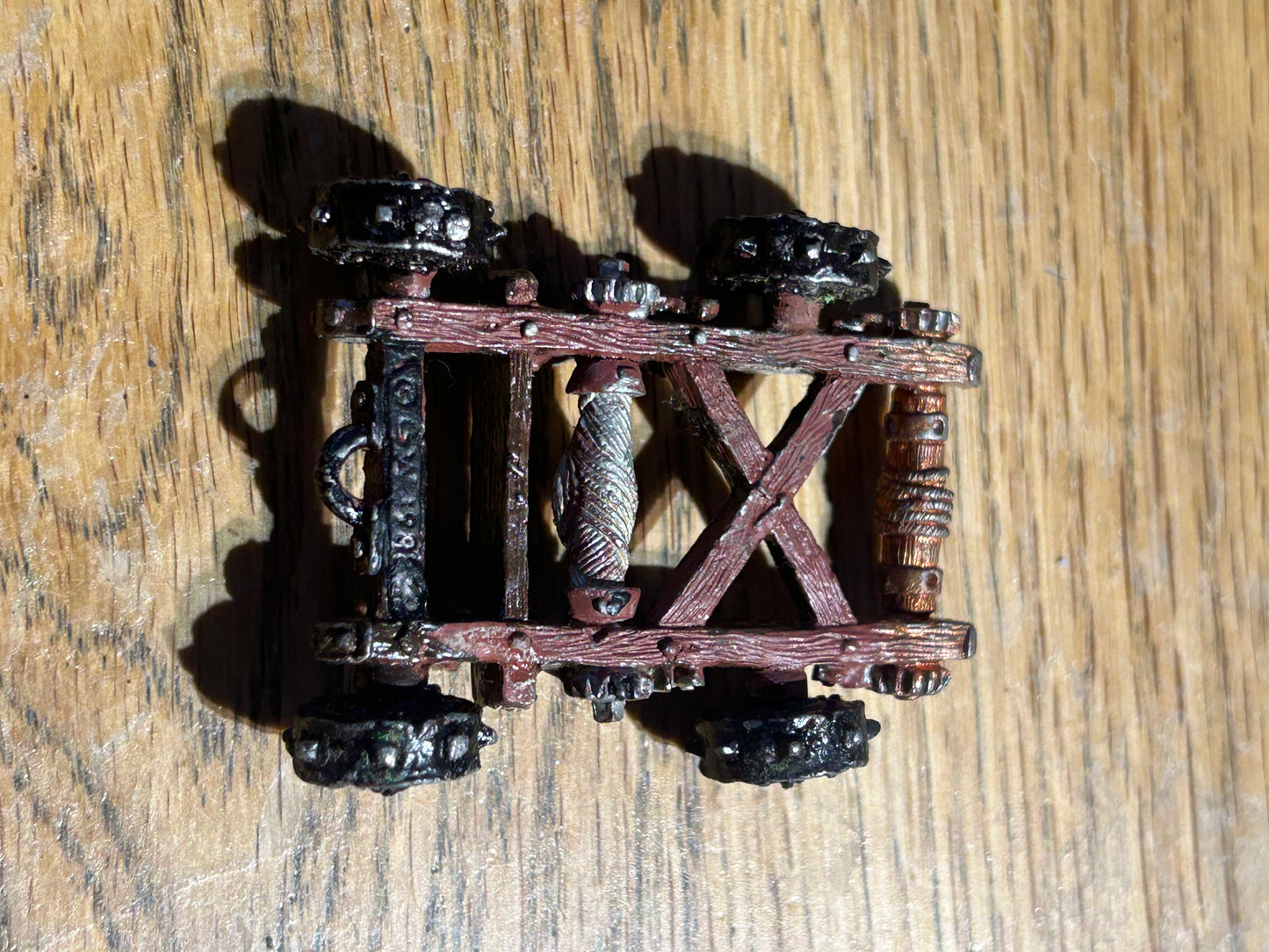 Games Workshop Citadel Warhammer Iron Claw Goblins Goblin War Machine base and wheels