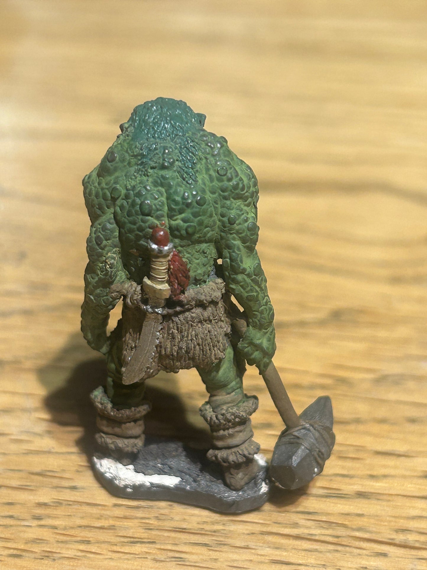 Vintage Asgard preslotta 25mm Fantasy Monsters FM66 “ Large Troll c/w Club “
