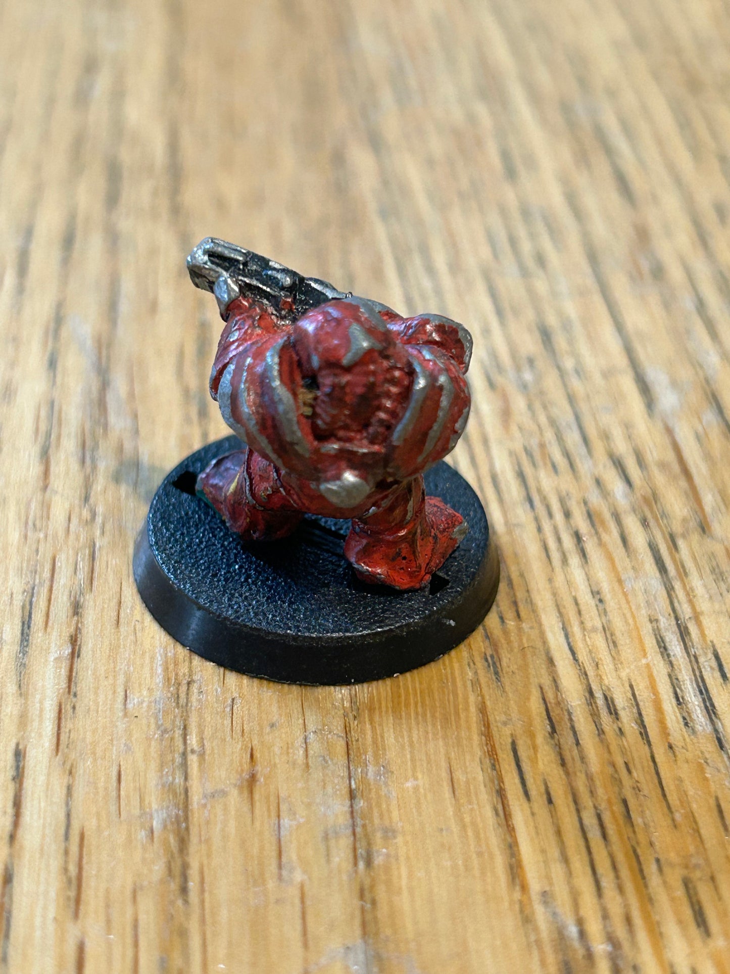 Rogue Trader Chaos Squat In Power Armour Space Dwarf Metal Citadel