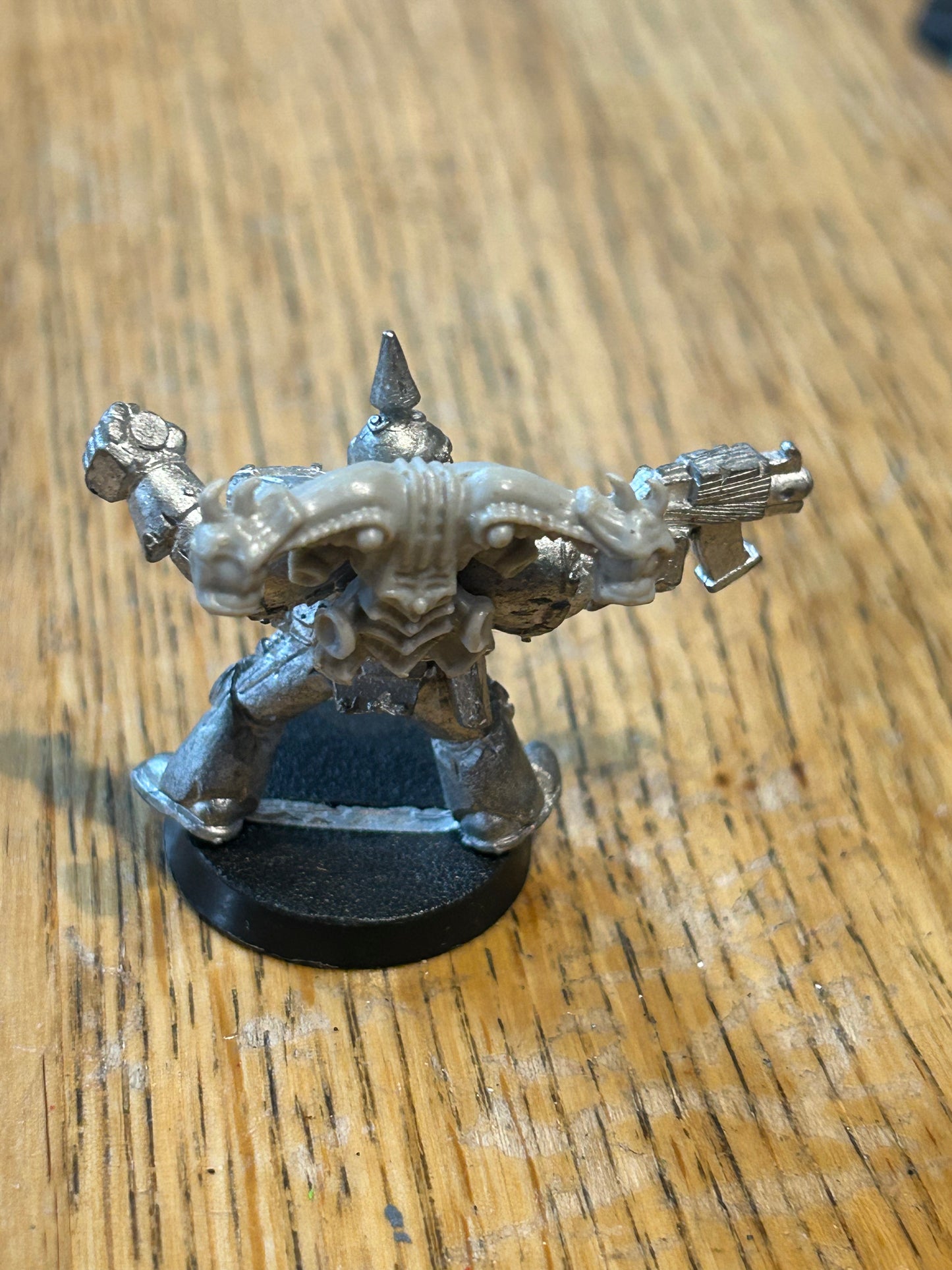Nurgle Plague Marine Chaos Space Marines Bolter 40k 2nd Ed Metal Citadel