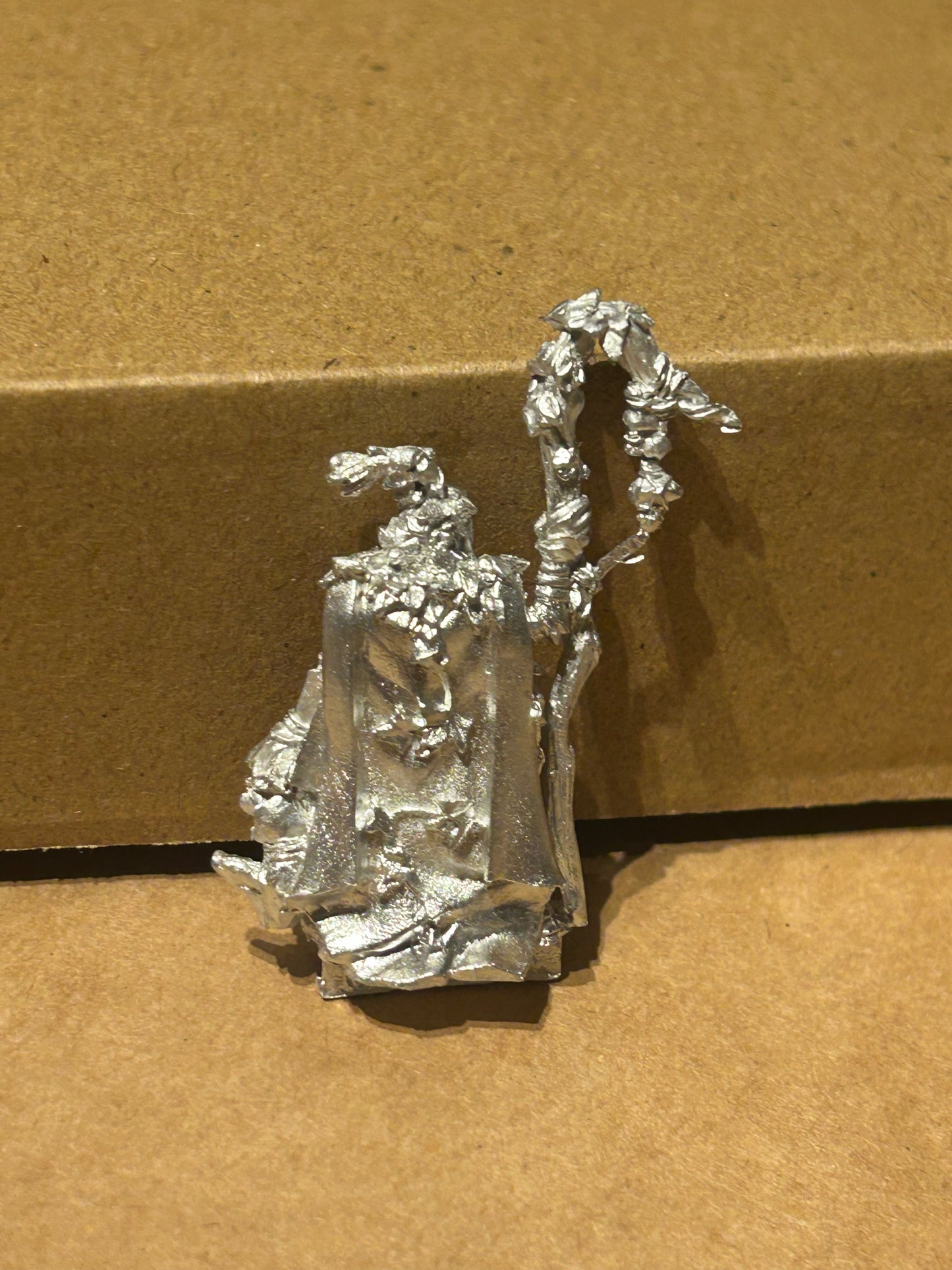 Warhammer Fantasy Wood Elf Male Spellsinger With Staff Metal