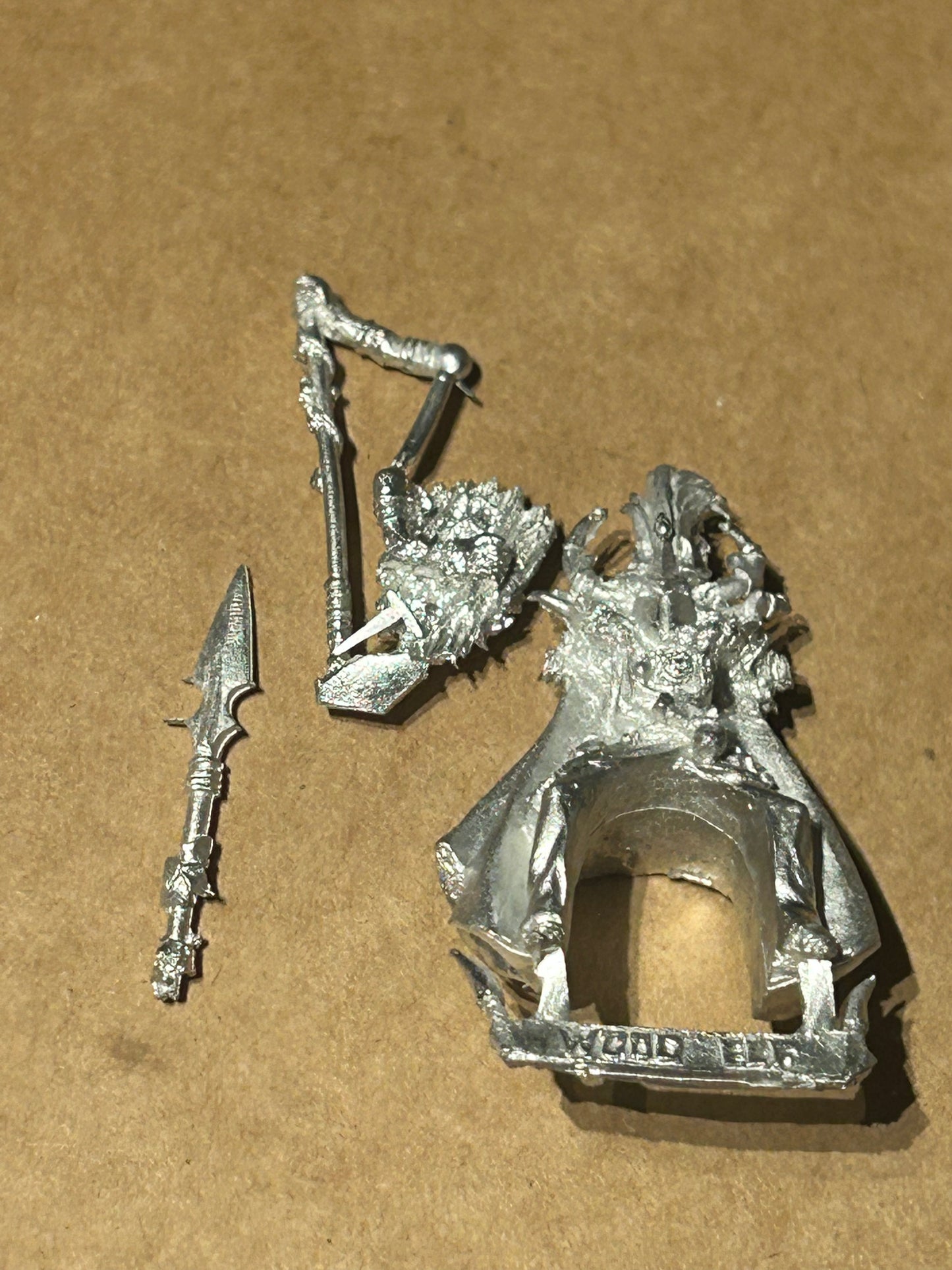 WOOD ELF LORD COMMAND CHAMPION WARHAMMER THE OLD WORLD FANTASY GLADE Lord mounted 6TH ELVES