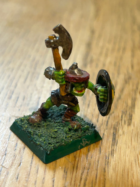 fantasy marauder miniatures orc warrior with hand axe x1