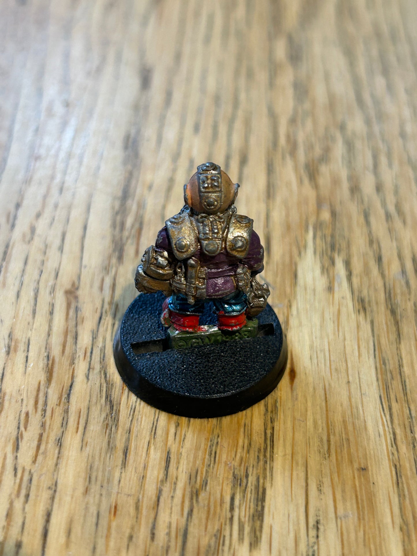 Warhammer 40k Rogue Trader Era Squat Servitor Metal Rare OOP