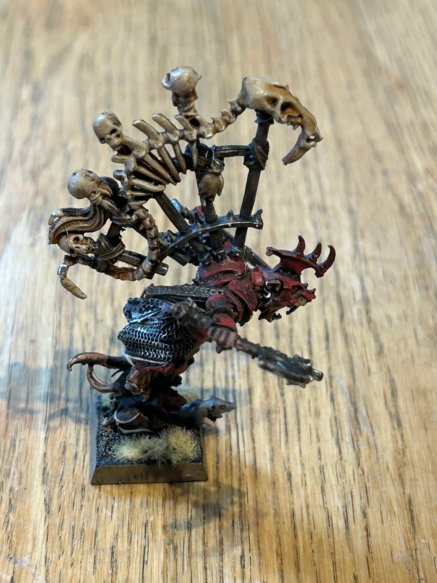 Warhammer Fantasy Old World Metal Queek Headtaker skaven Warlord