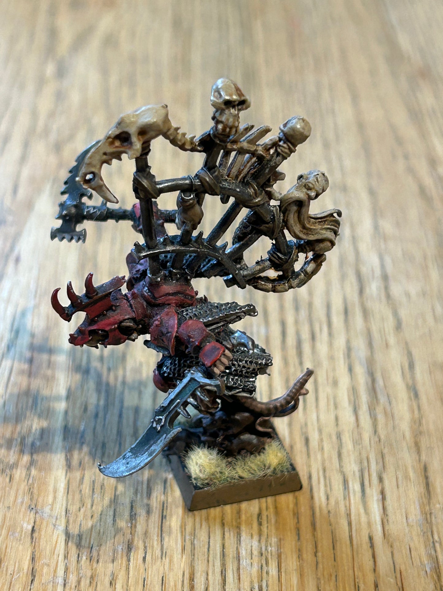 Warhammer Fantasy Old World Metal Queek Headtaker skaven Warlord