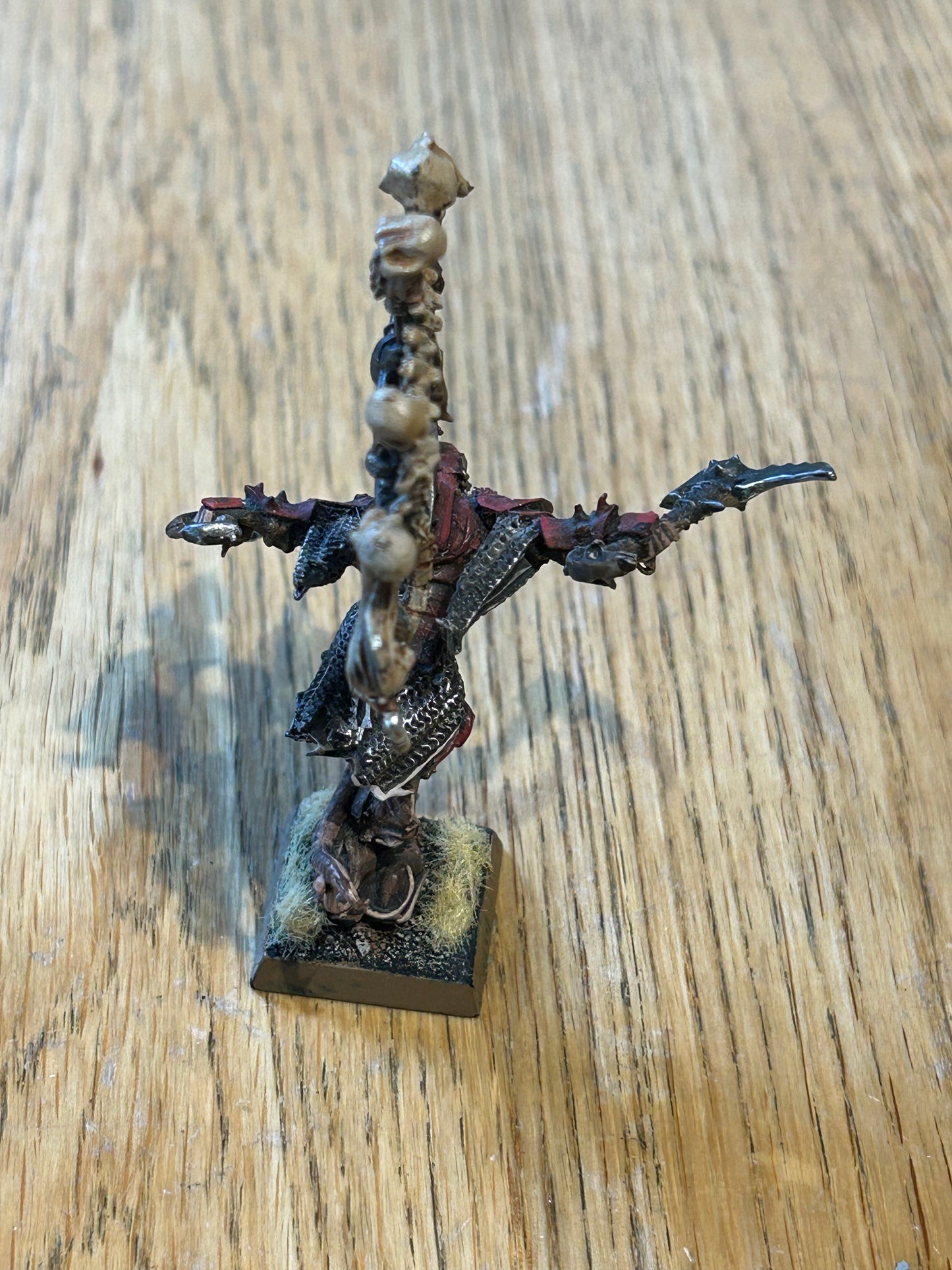 Warhammer Fantasy Old World Metal Queek Headtaker skaven Warlord