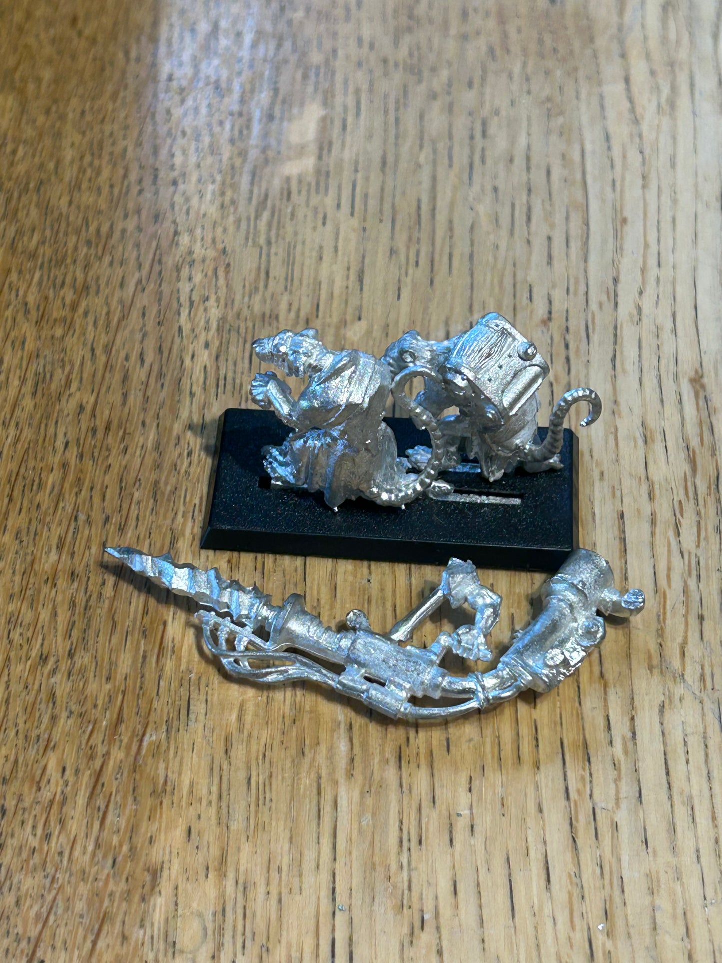 Skaven metal warp grinder team warhammer fantasy the old world oop (2 available)