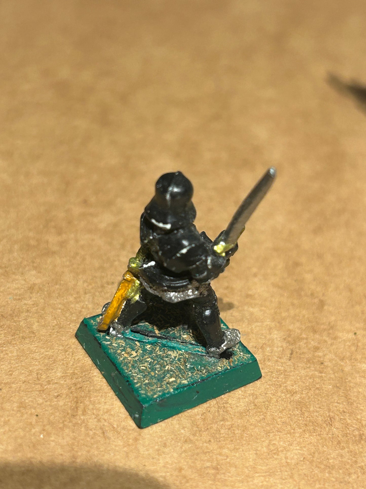 Citadel Warhammer 80s bretonnian Feudal Man at Arms