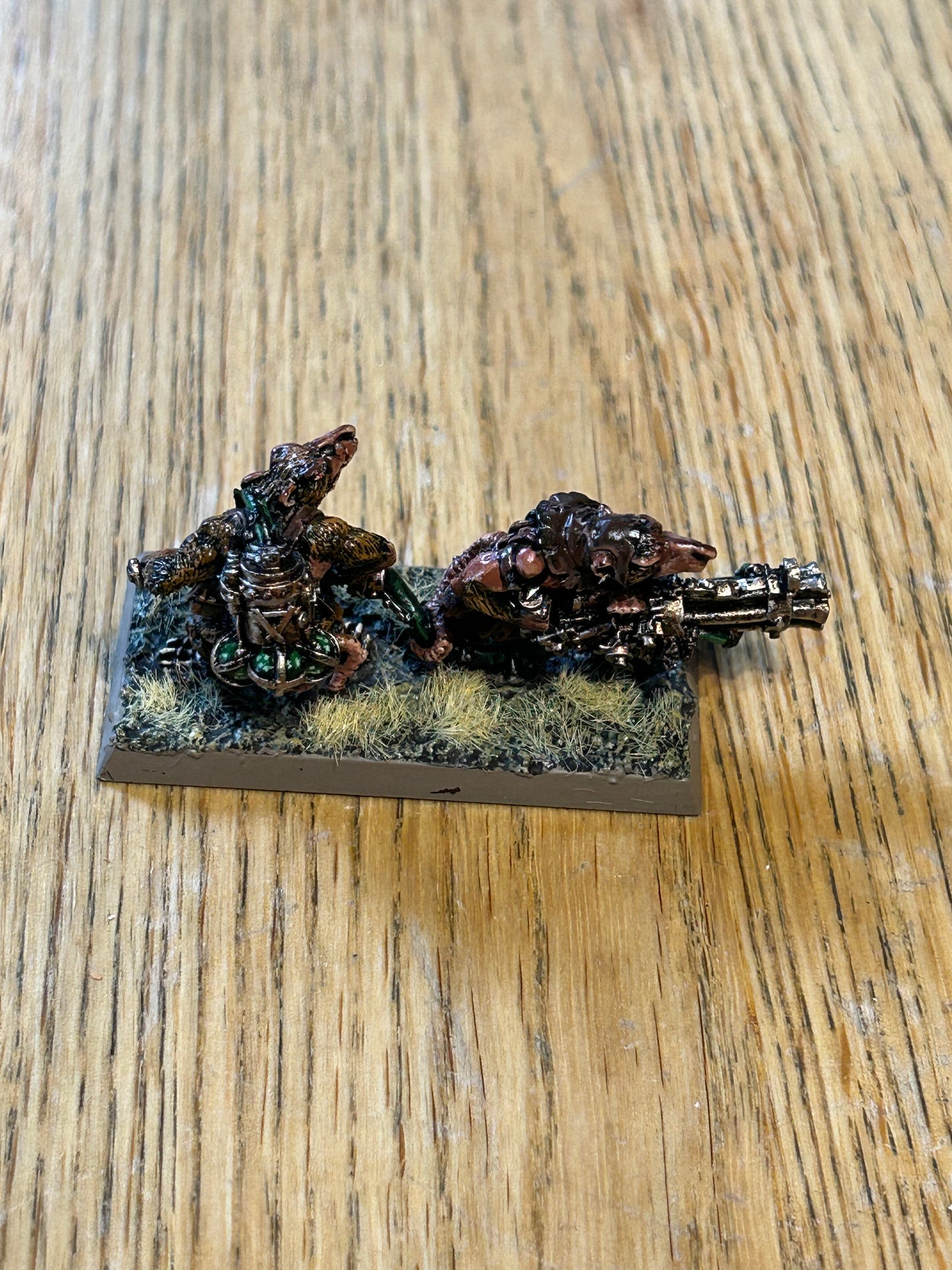Warhammer Fantasy - Skaven ratling gun Team old world