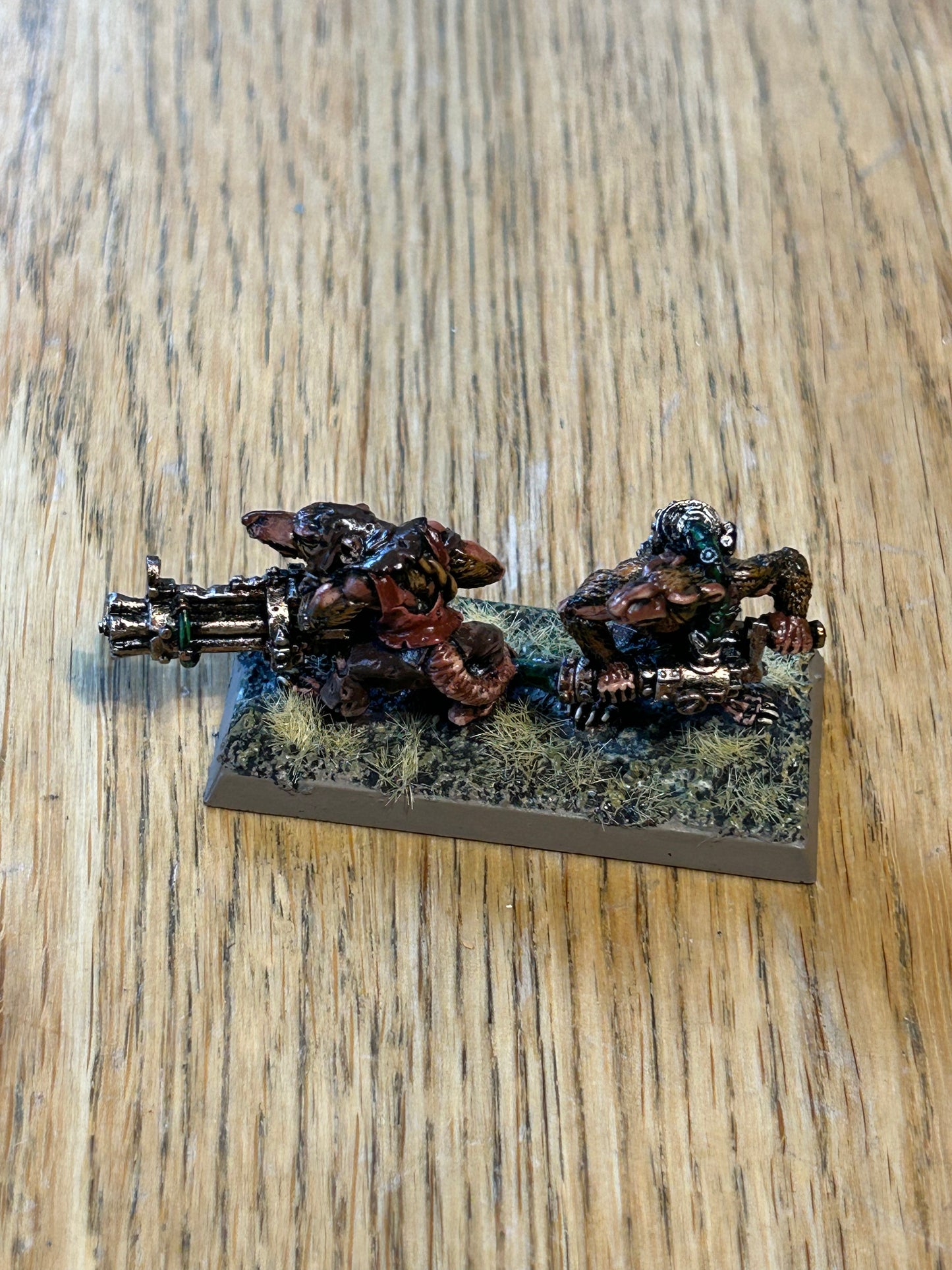 Warhammer Fantasy - Skaven ratling gun Team old world