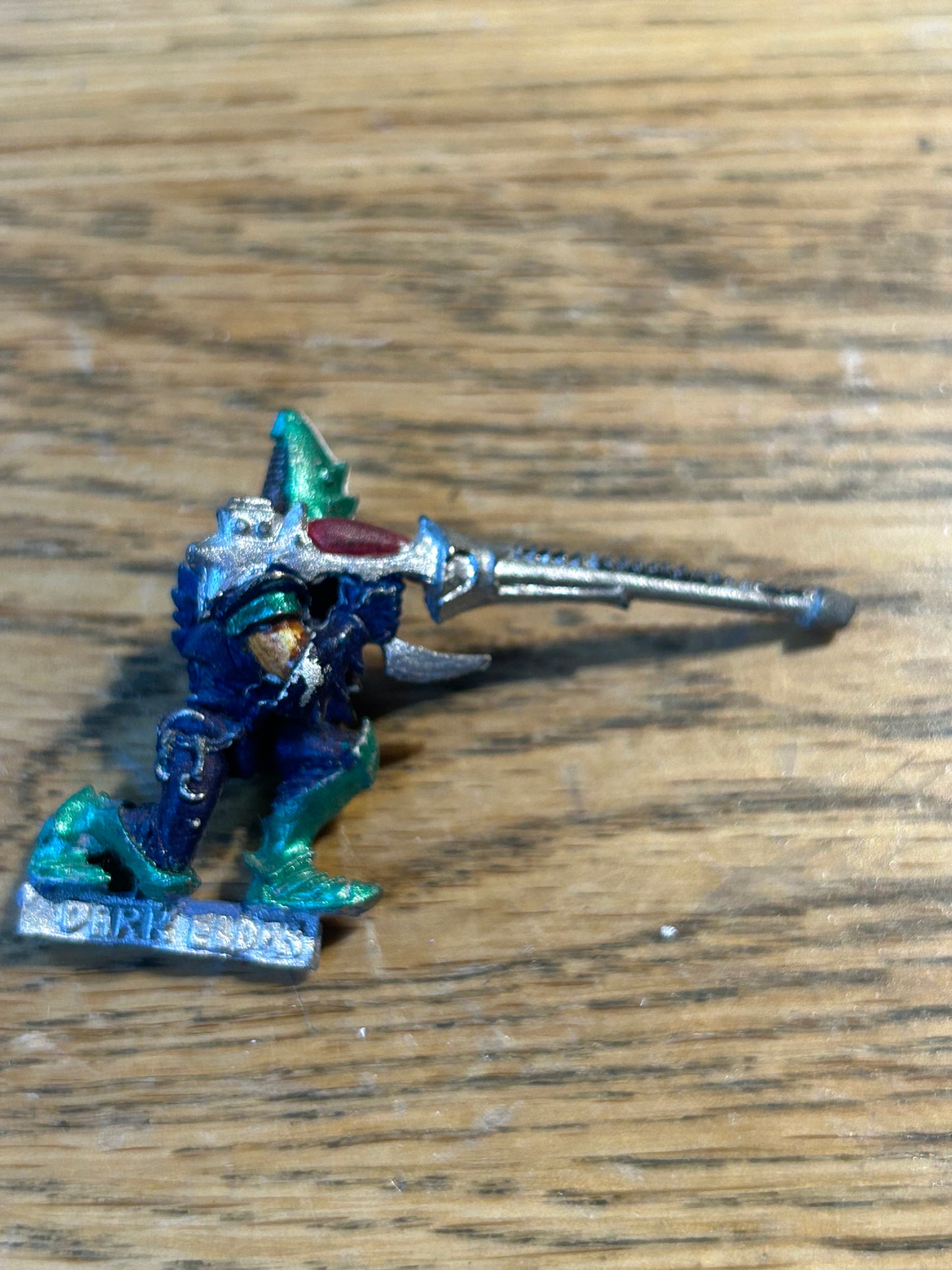 Warhammer 40k dark eldar kabalite warrior with dark lance