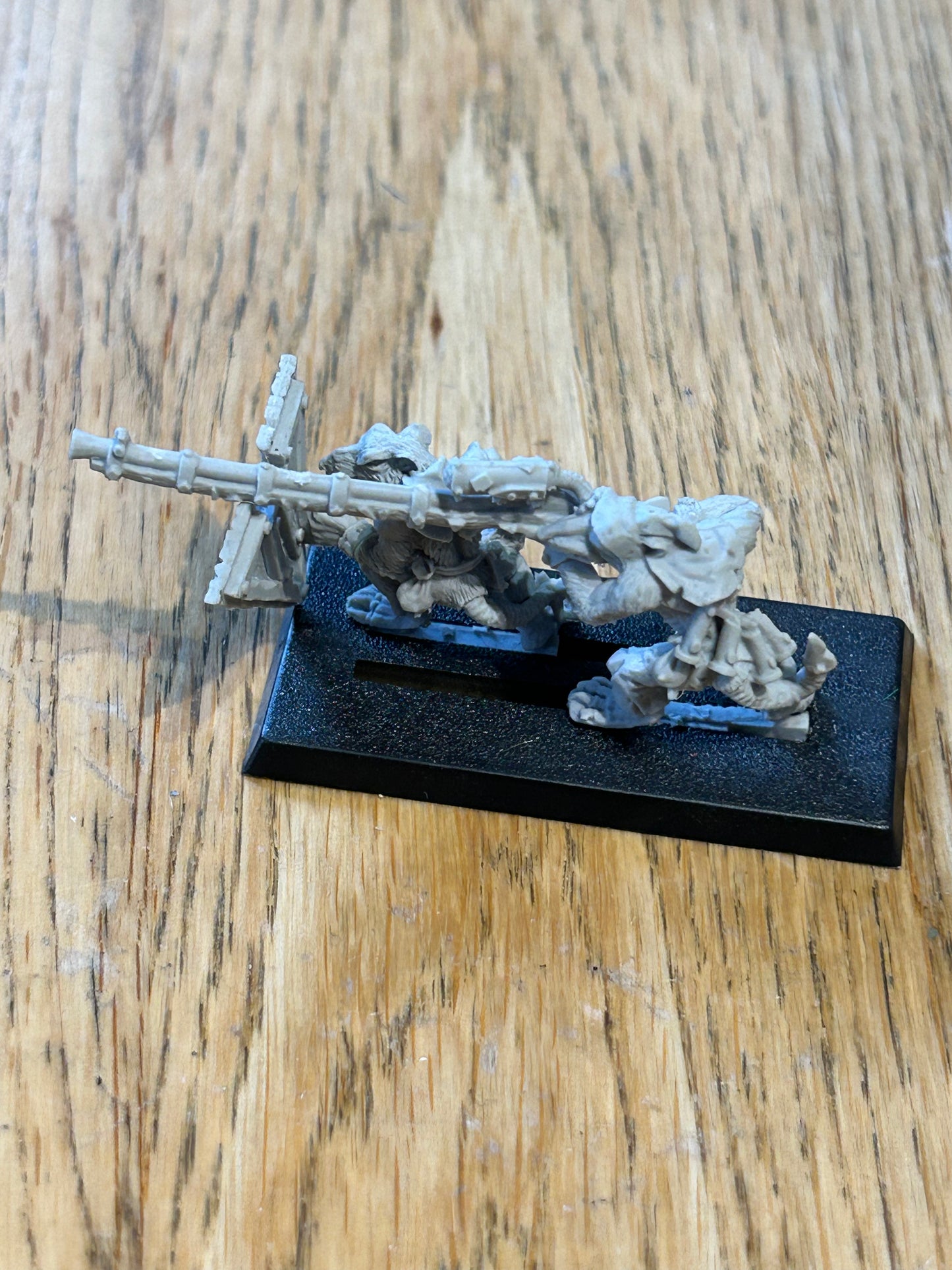 Warhammer fantasy skaven finecast jezzail team (3 of this sculpt available)