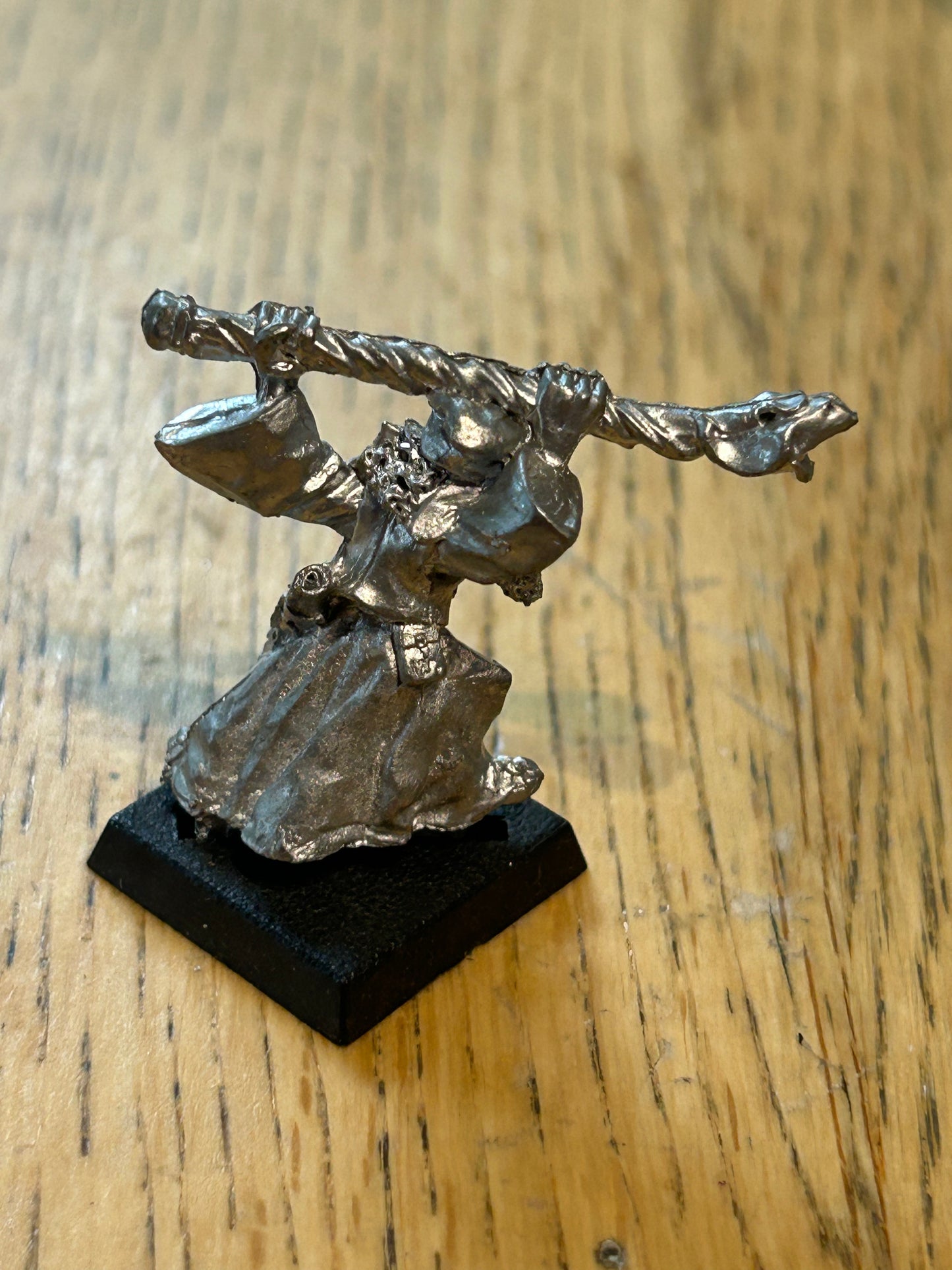 VINTAGE CITADEL BC1 Adventurers Set Wizard With Magic Staff WARHAMMER WFRP WFB