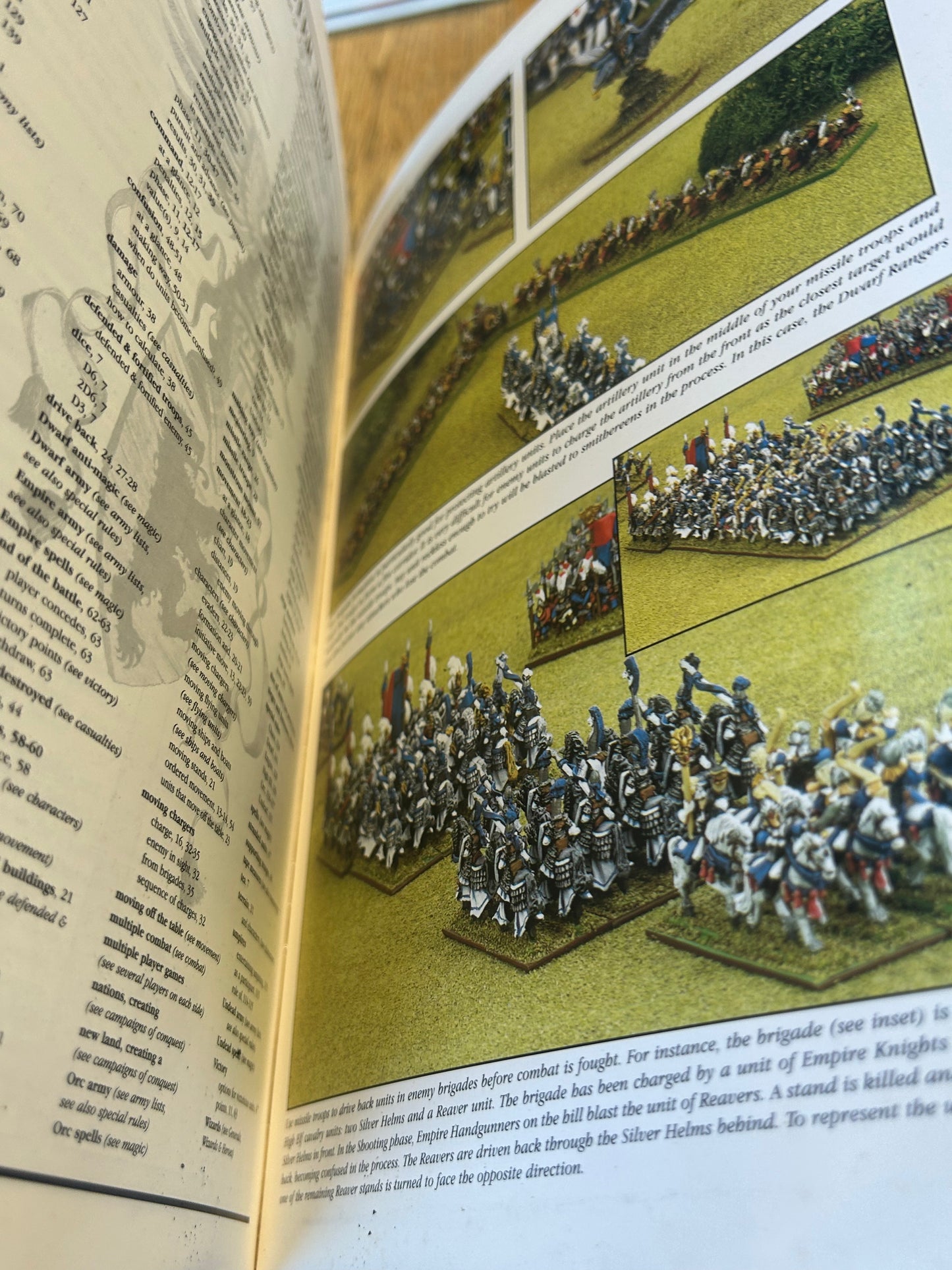 Warmaster Core Rulebook 1st Edition, Warhammer Fantasy, Games Workshop.