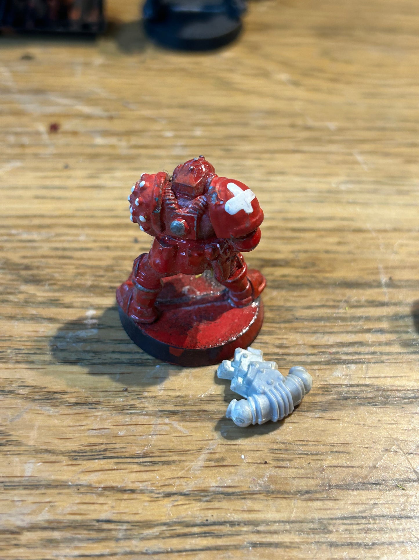 Rogue Trader Space Marine Artificer Armour 4 40k 80s Citadel Metal