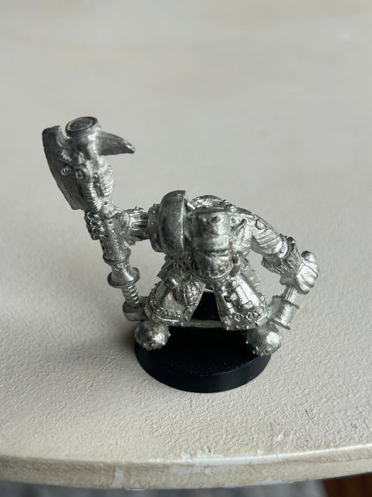 Space Ork Blood Axe Boss Metal Citadel Kev Adams Nob Rogue Trader warhammer 40k