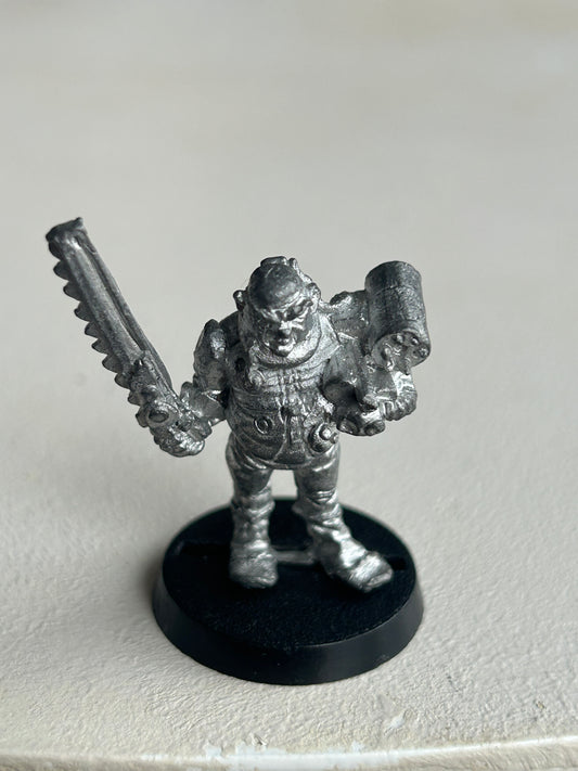 Rogue Trader Pirate Chainsword & Missile Launcher Metal Mercenary Citadel