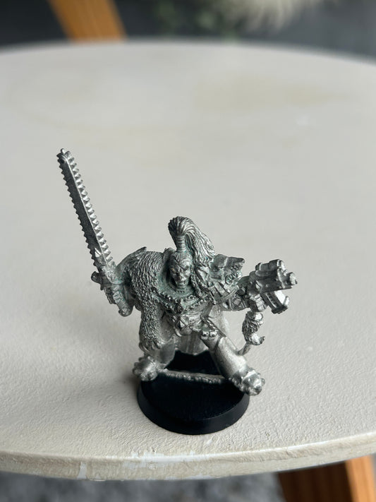 Warhammer 40k - Space Marines - Classic Space Wolf - Ragnar Blackmane (no backpack)