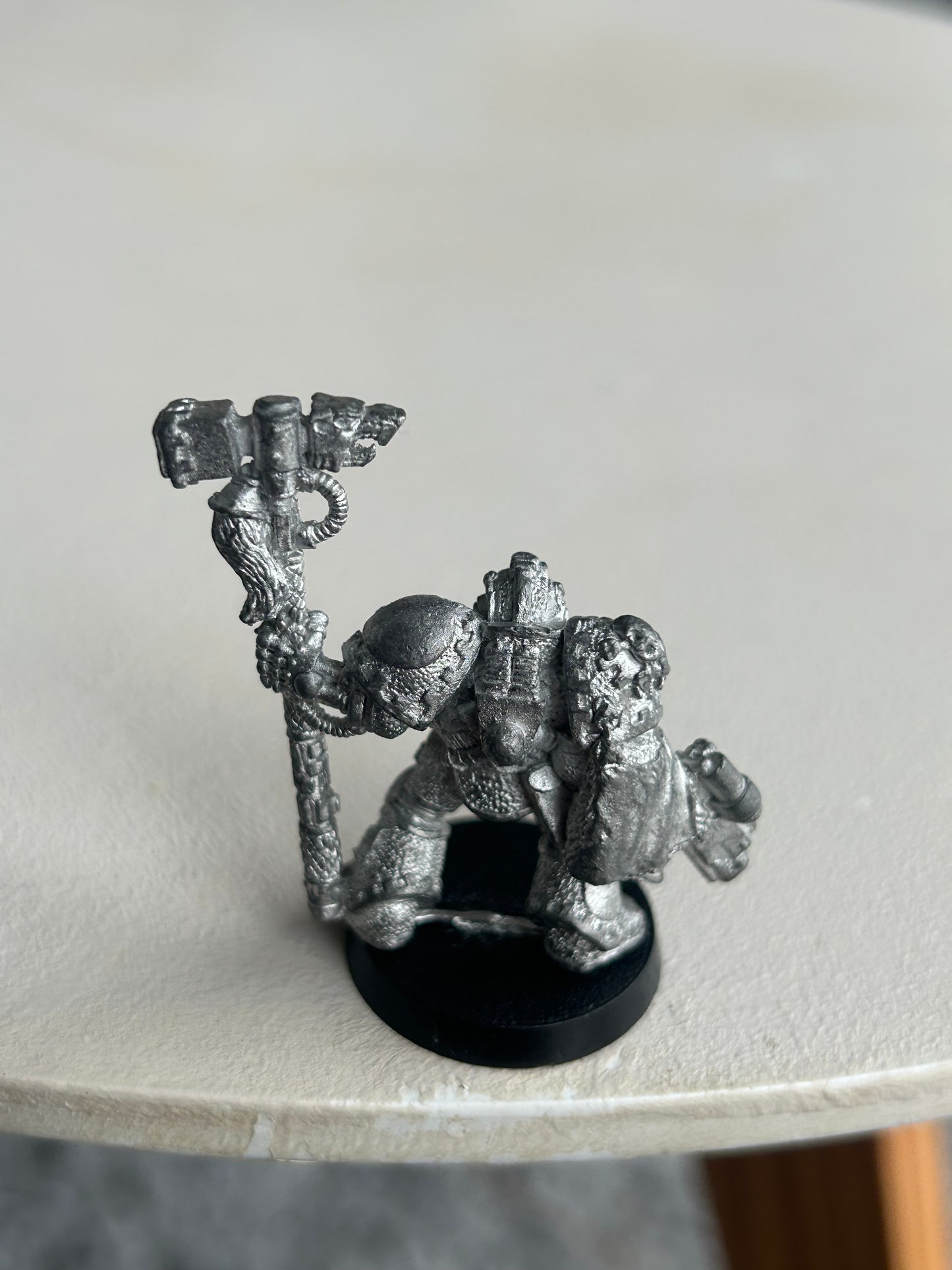 Warhammer 40k Space Wolf Iron Priest Second Edition Metal Figure
(no backpack)
