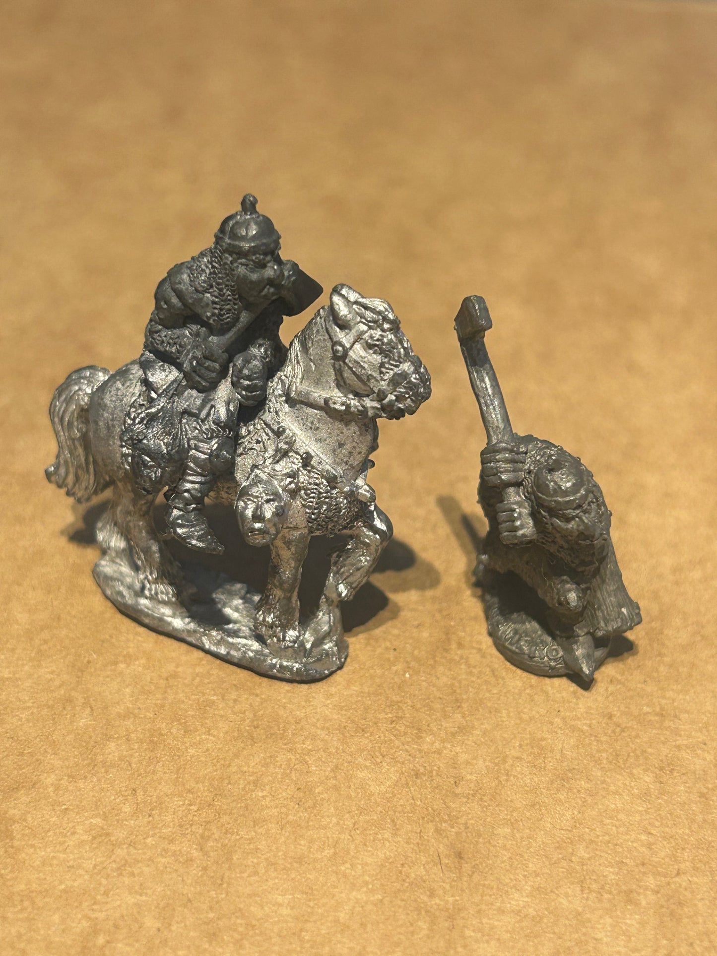 D&D AD&D C33 Mounted and on foot HALF ORC HERO Fantasy Adventurers from 1984 Citadel 19951