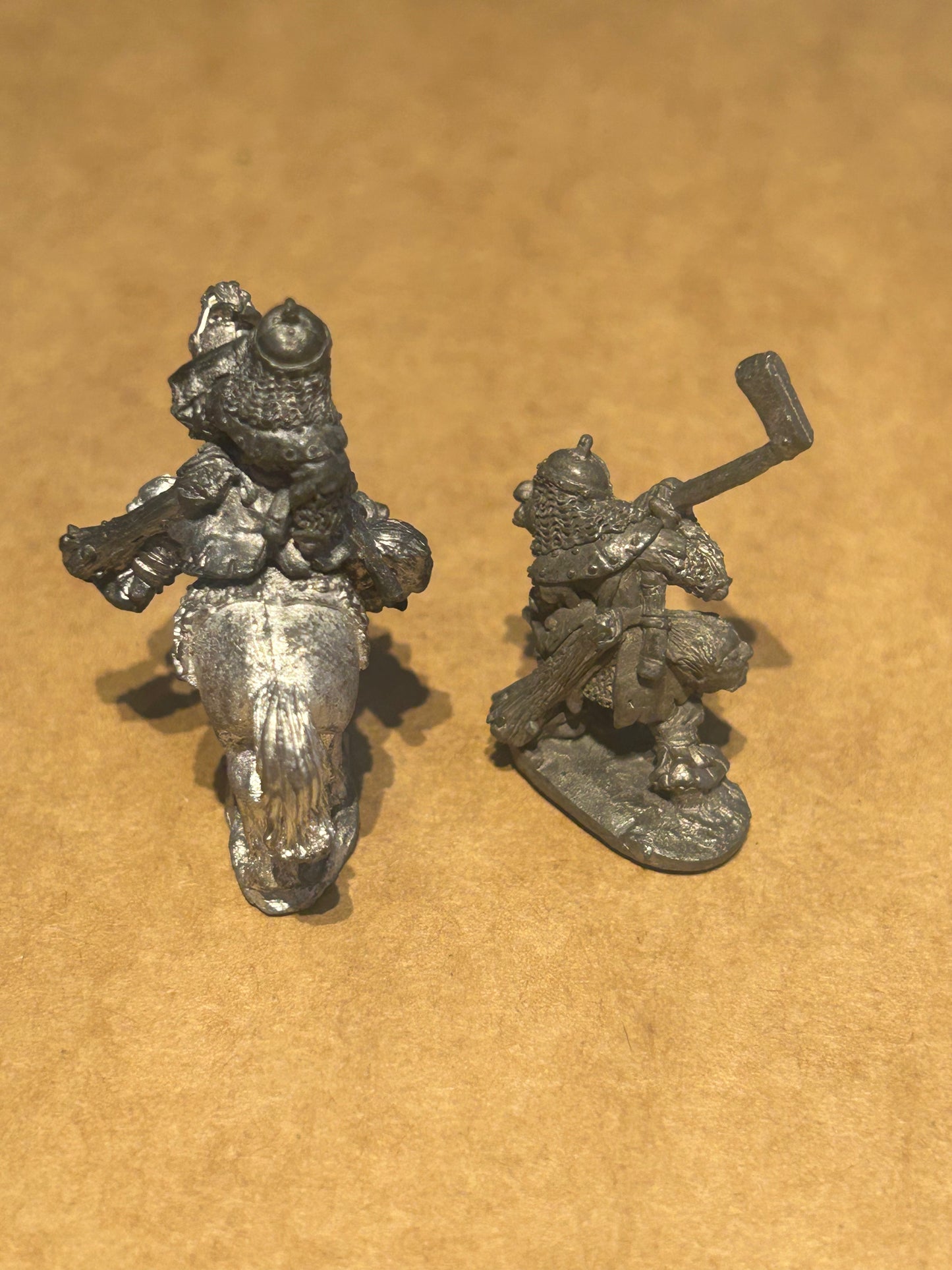 D&D AD&D C33 Mounted and on foot HALF ORC HERO Fantasy Adventurers from 1984 Citadel 19951